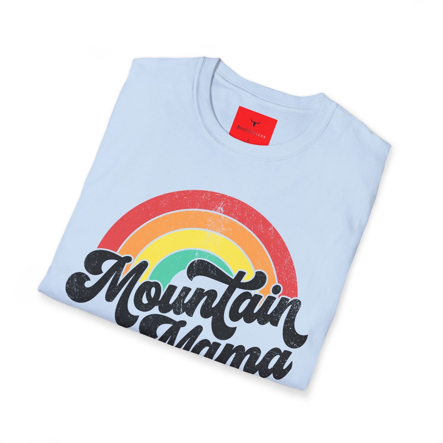 Vintage Mountain Mama Unisex T-Shirt - Ethically Grown in the USA