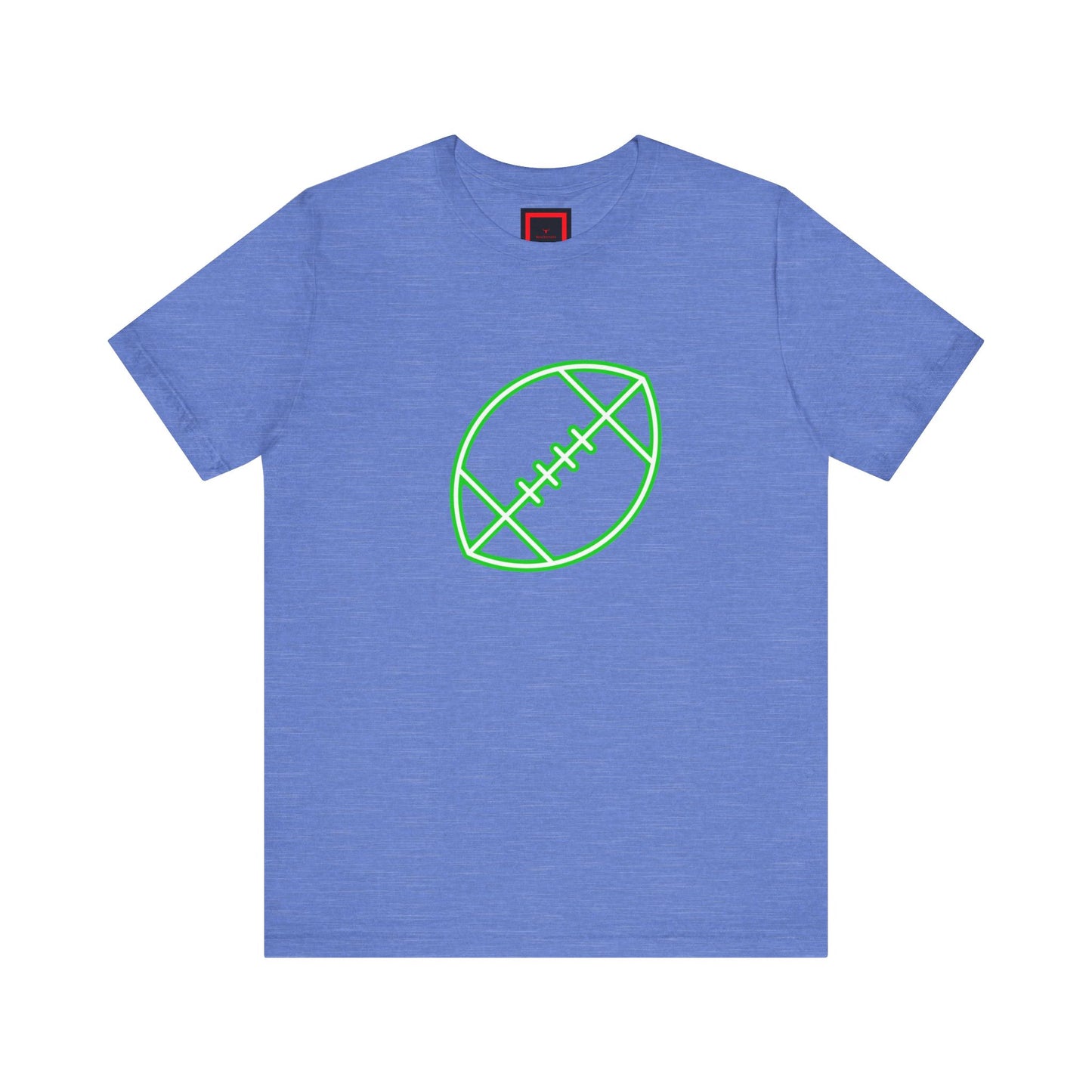 Neon 1980s Football Tee