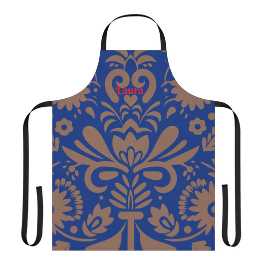 1. "Laura" Southern print Apron,