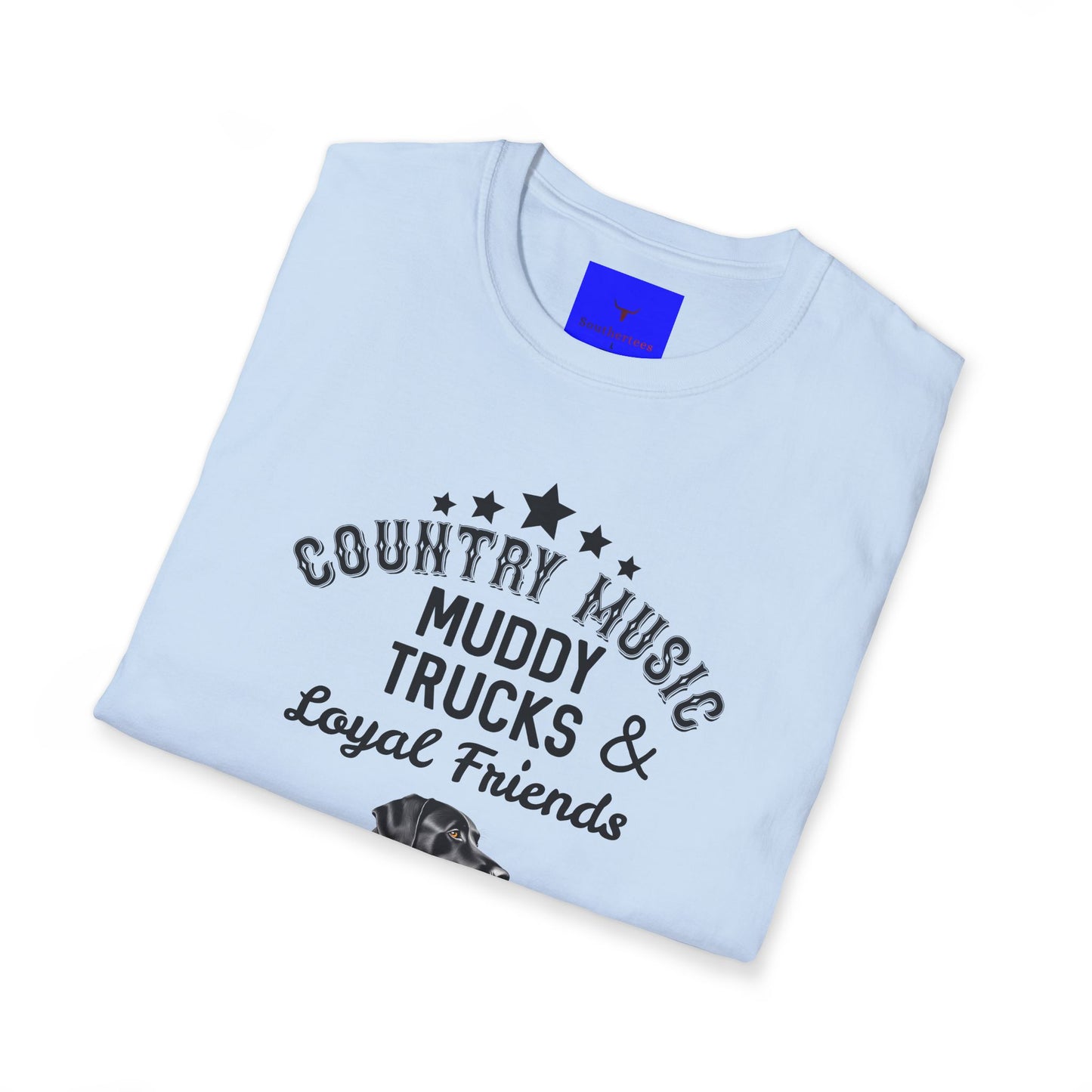 Muddy Trucks Tee, Country Music and Boots T-shirt, Unisex