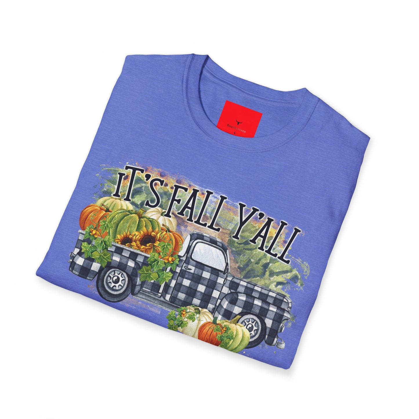 Fall Y'all Tee, Unisex Softstyle T-Shirt