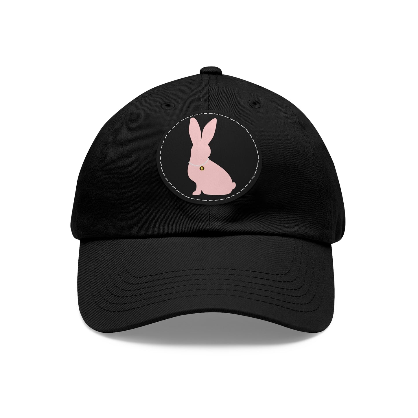 White Rabbit Lineage Leather Patch (Round) Dad Hat - SoutherTees