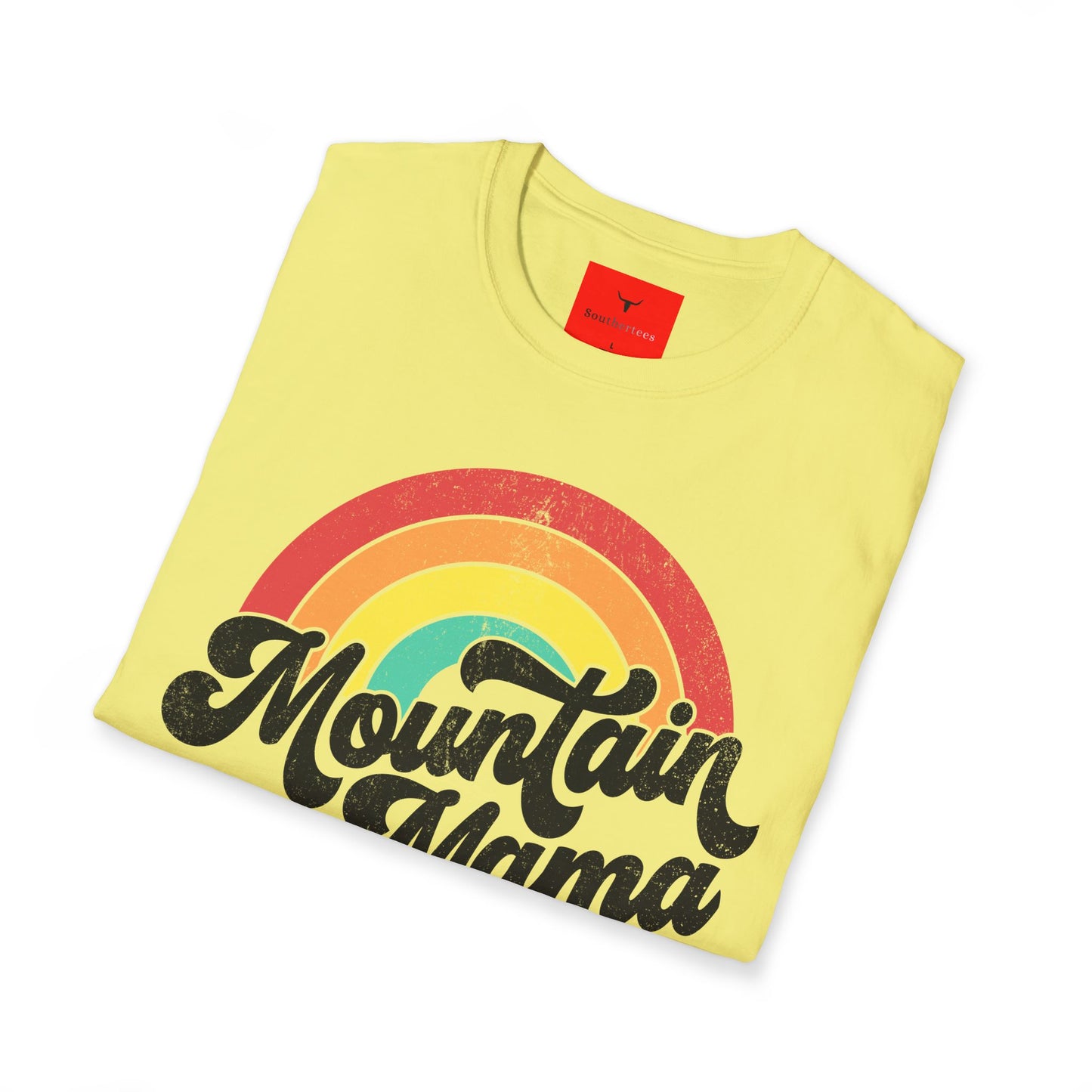 Vintage Mountain Mama Unisex T-Shirt - Ethically Grown in the USA