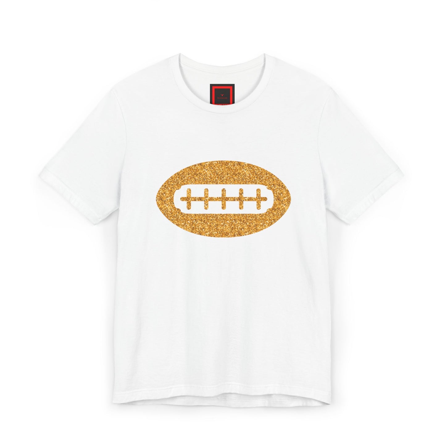 Glitter Football Game Day Shirt