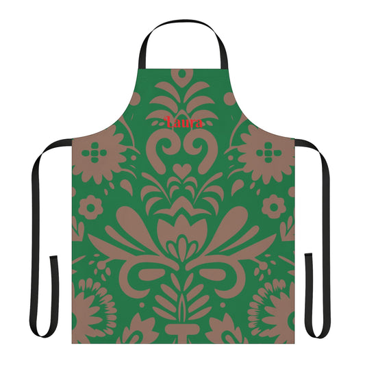 1. "Laura" Southern print Apron,