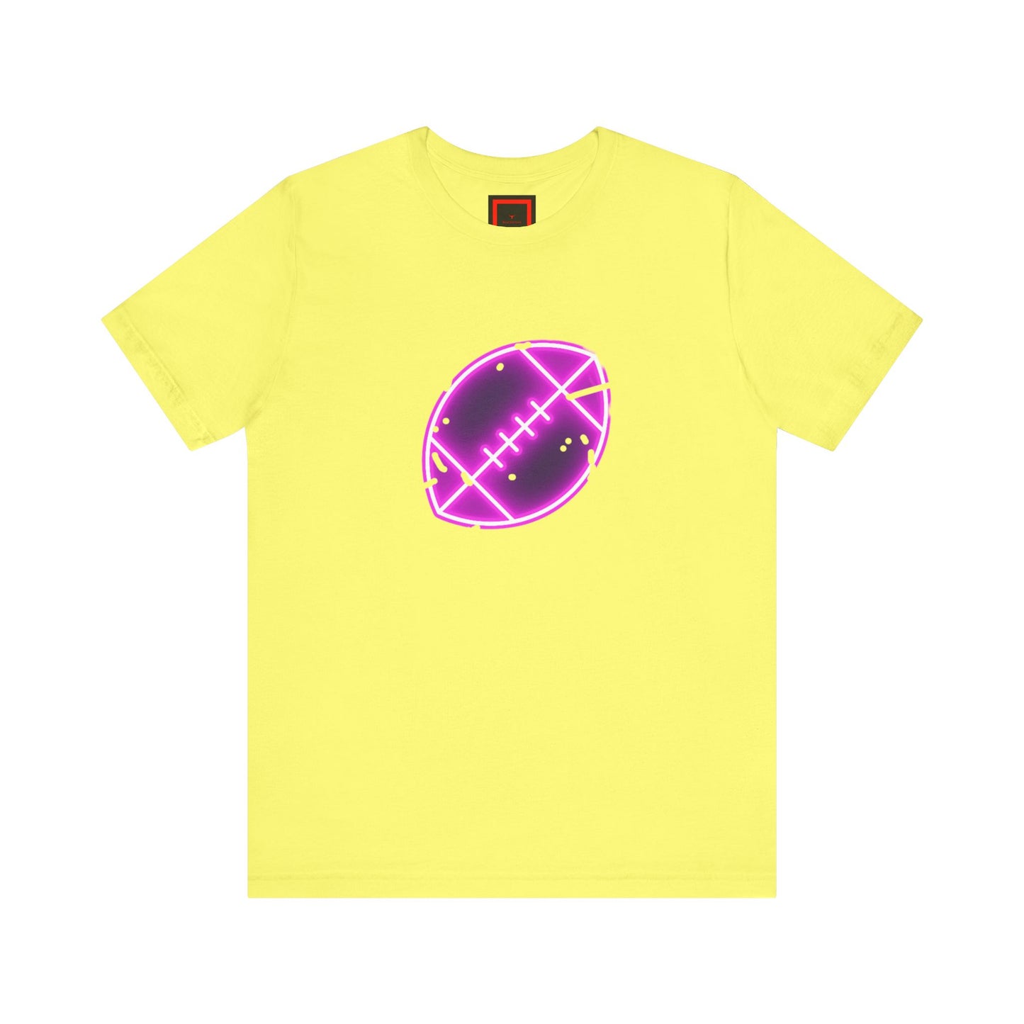 Neon 1980's Football Bling t-shirt, personalize it