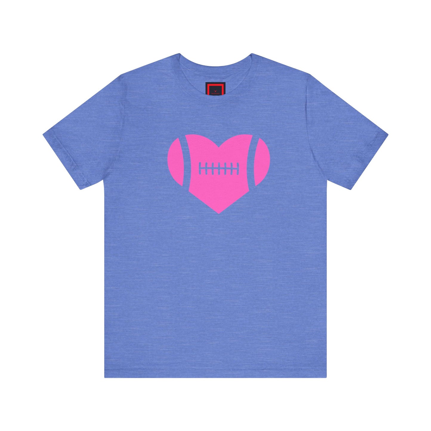 Football Heart Game Day Tee