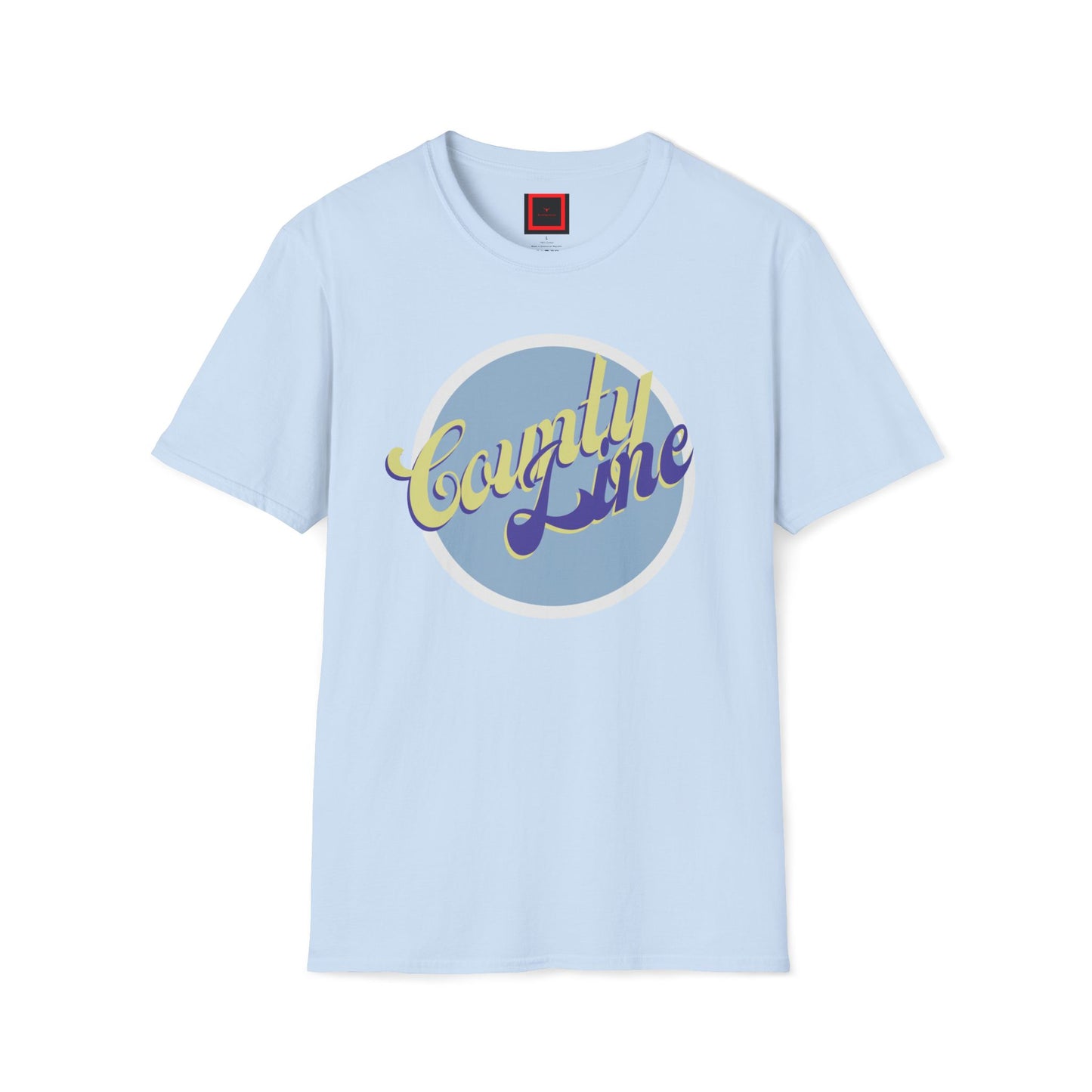 1 County Line Tee, Unisex Softstyle T-Shirt