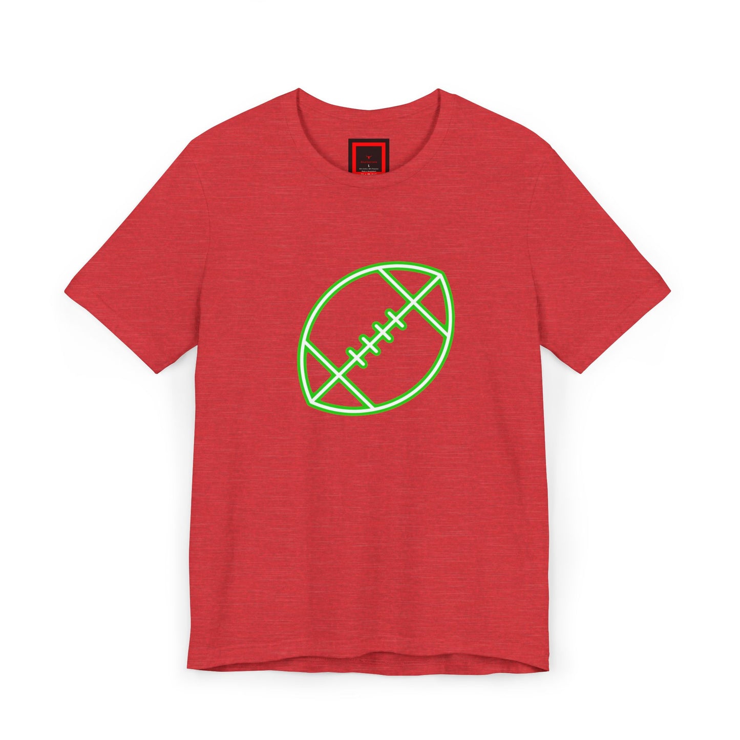 Neon 1980s Football Tee