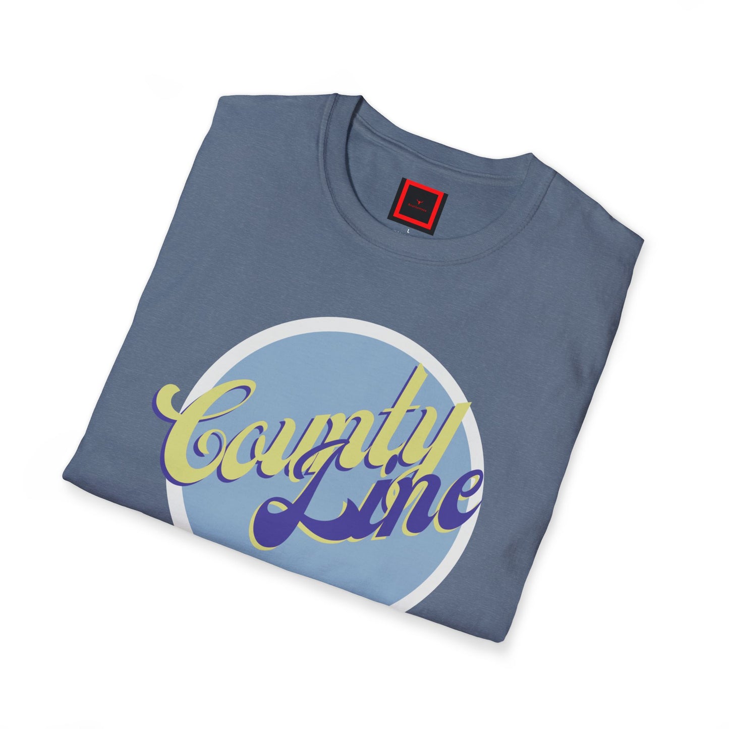 1 County Line Tee, Unisex Softstyle T-Shirt