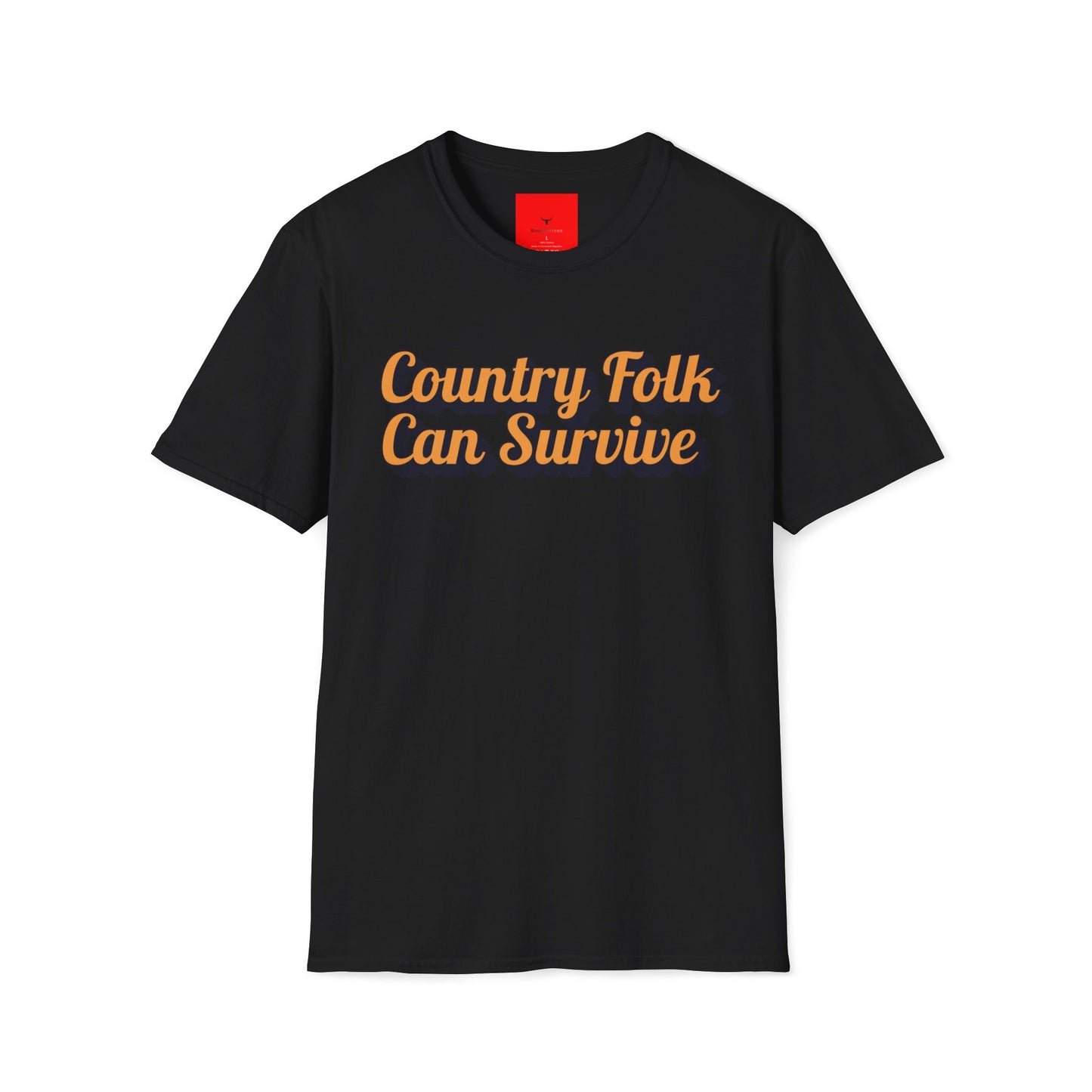 Country Folk Can Survive Tee, Unisex Softstyle T-Shirt