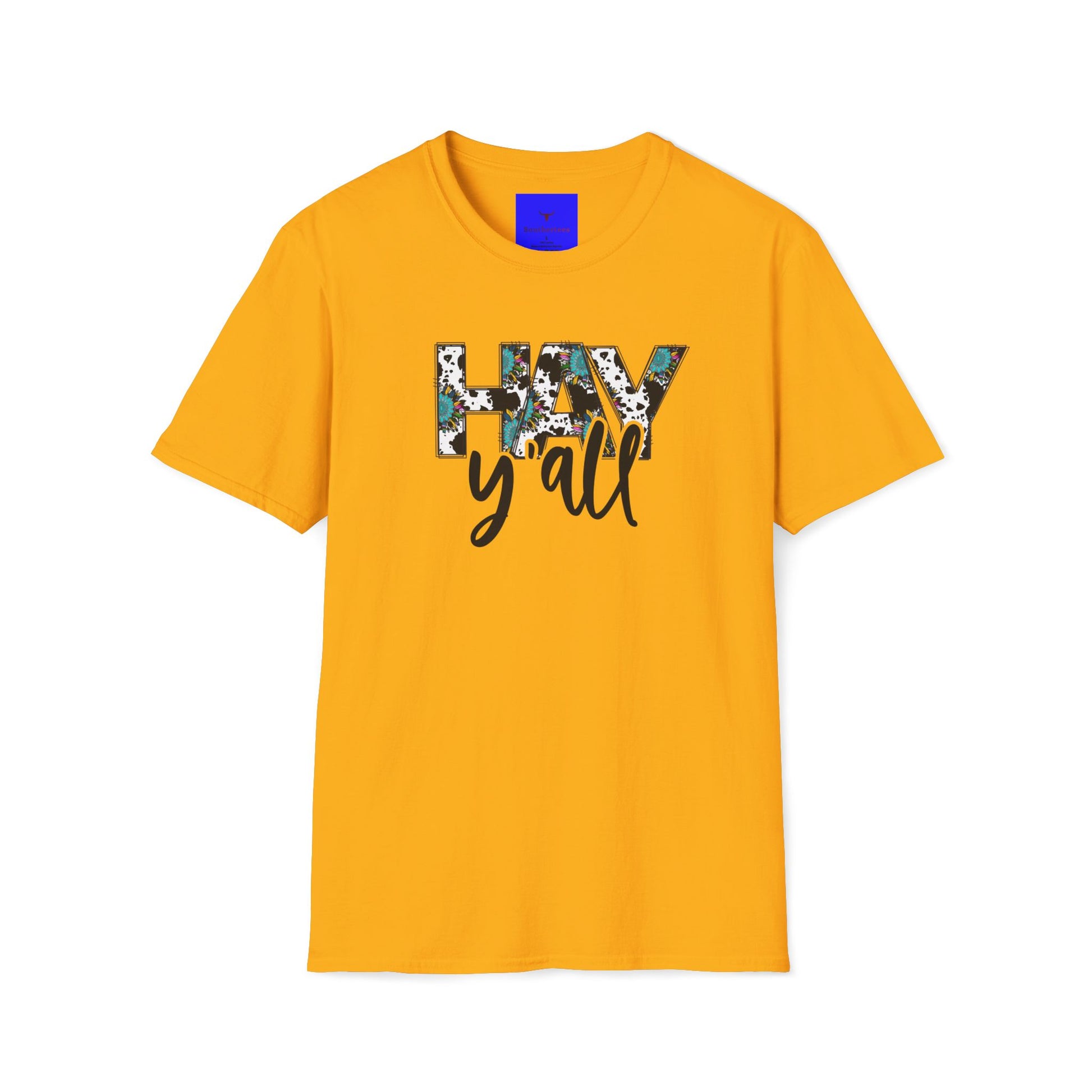 A Hay Y'all Tee,  Unisex Softstyle T-Shirt - SoutherTees