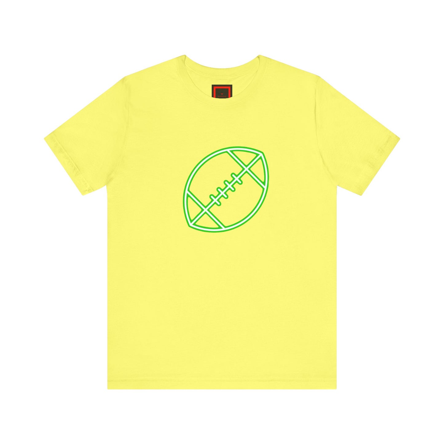 Neon 1980s Football Tee