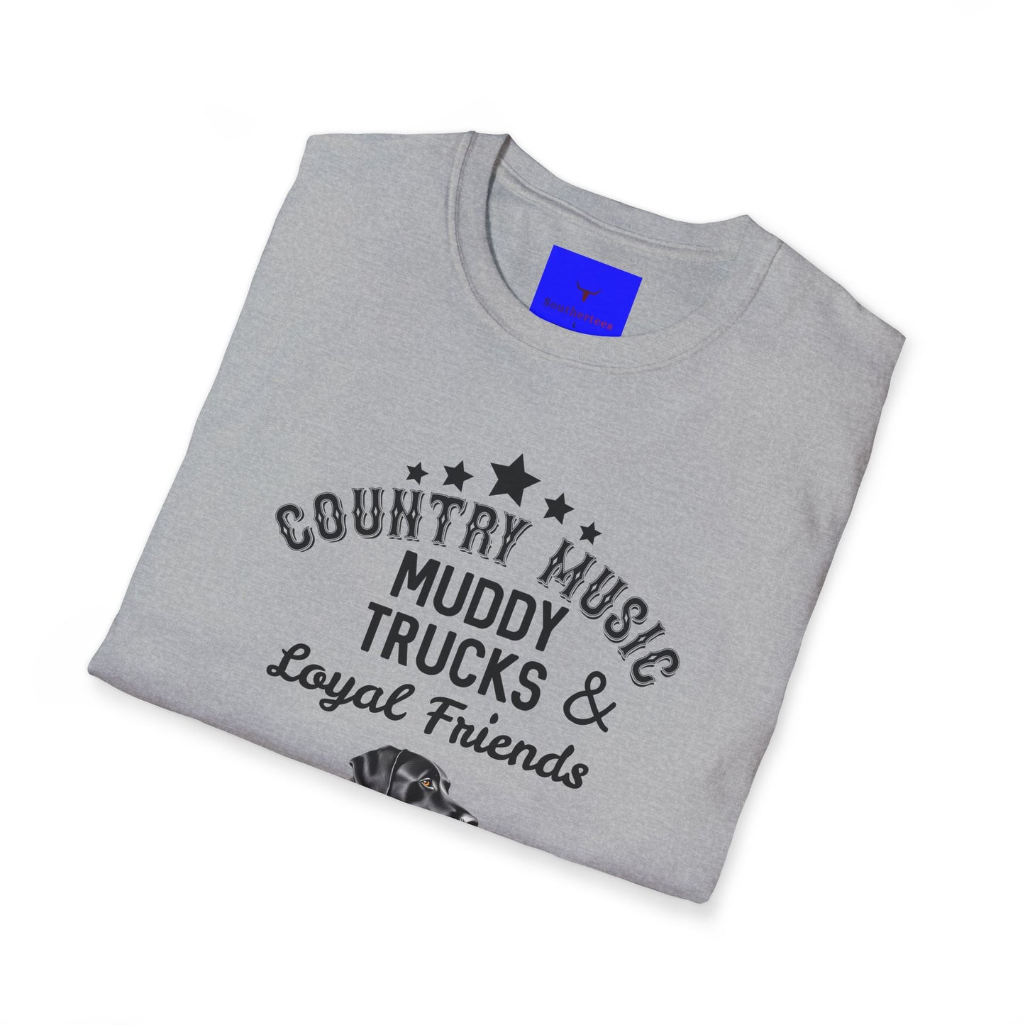 Muddy Trucks Tee, Country Music and Boots T-shirt, Unisex