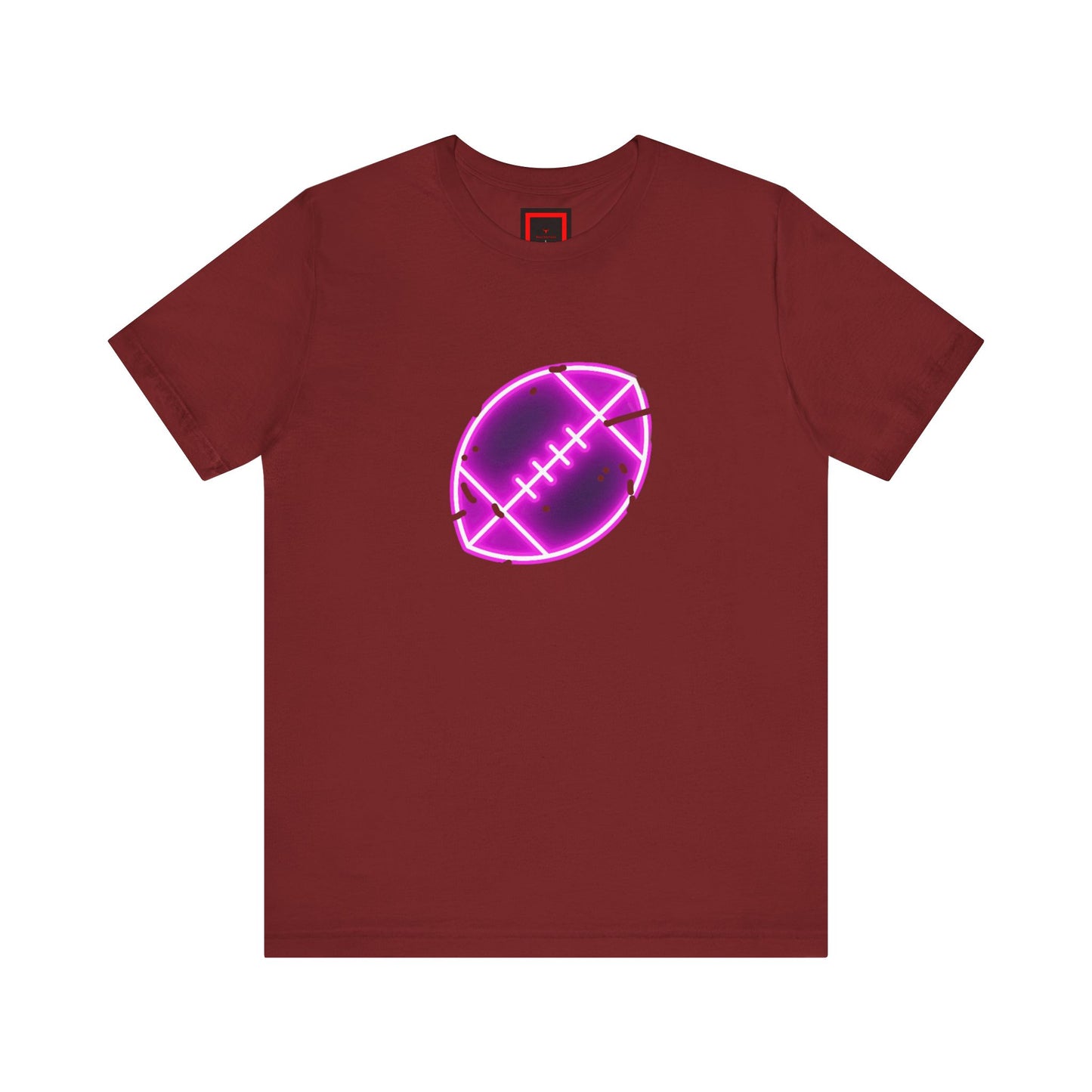 Neon 1980's Football Bling t-shirt, personalize it