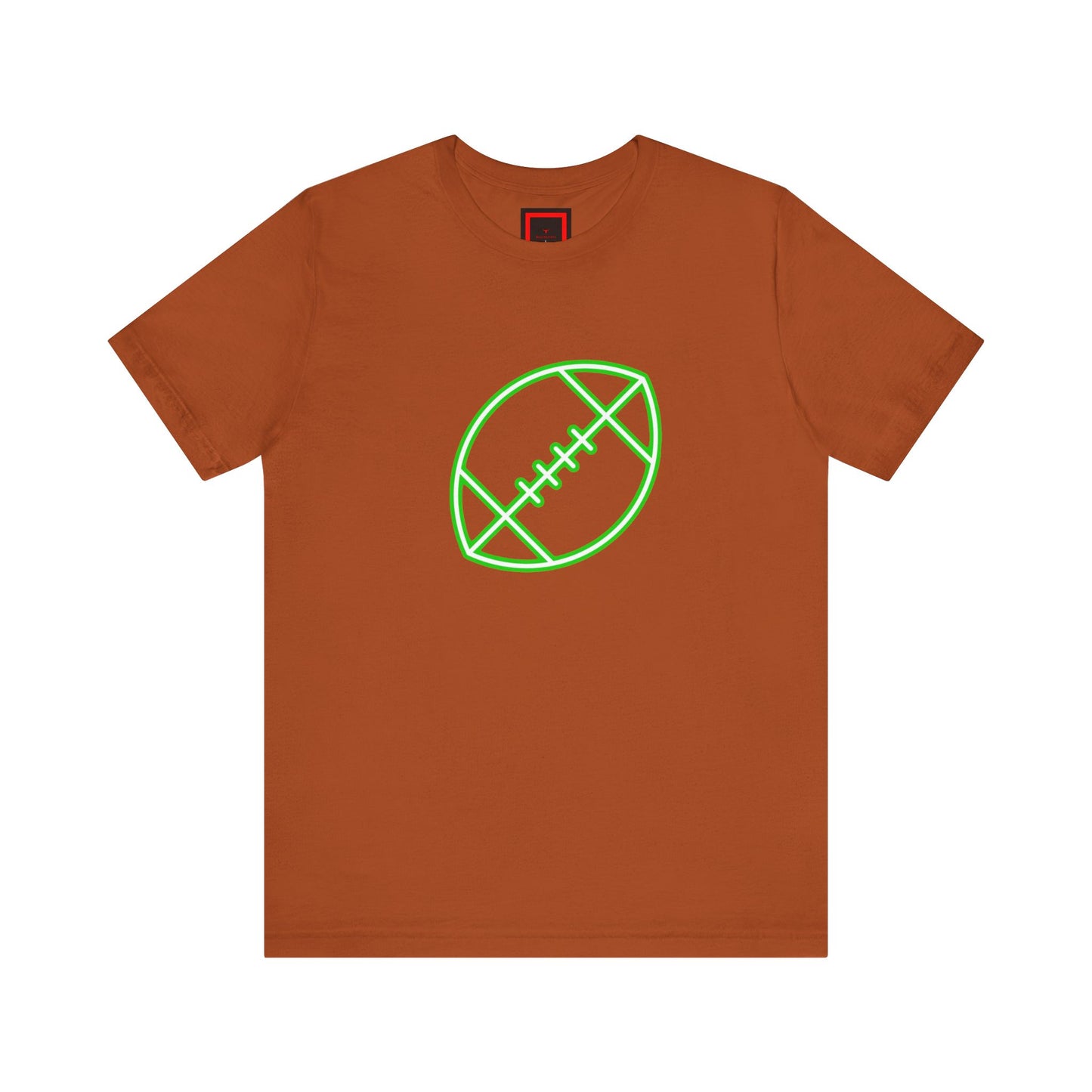 Neon 1980s Football Tee