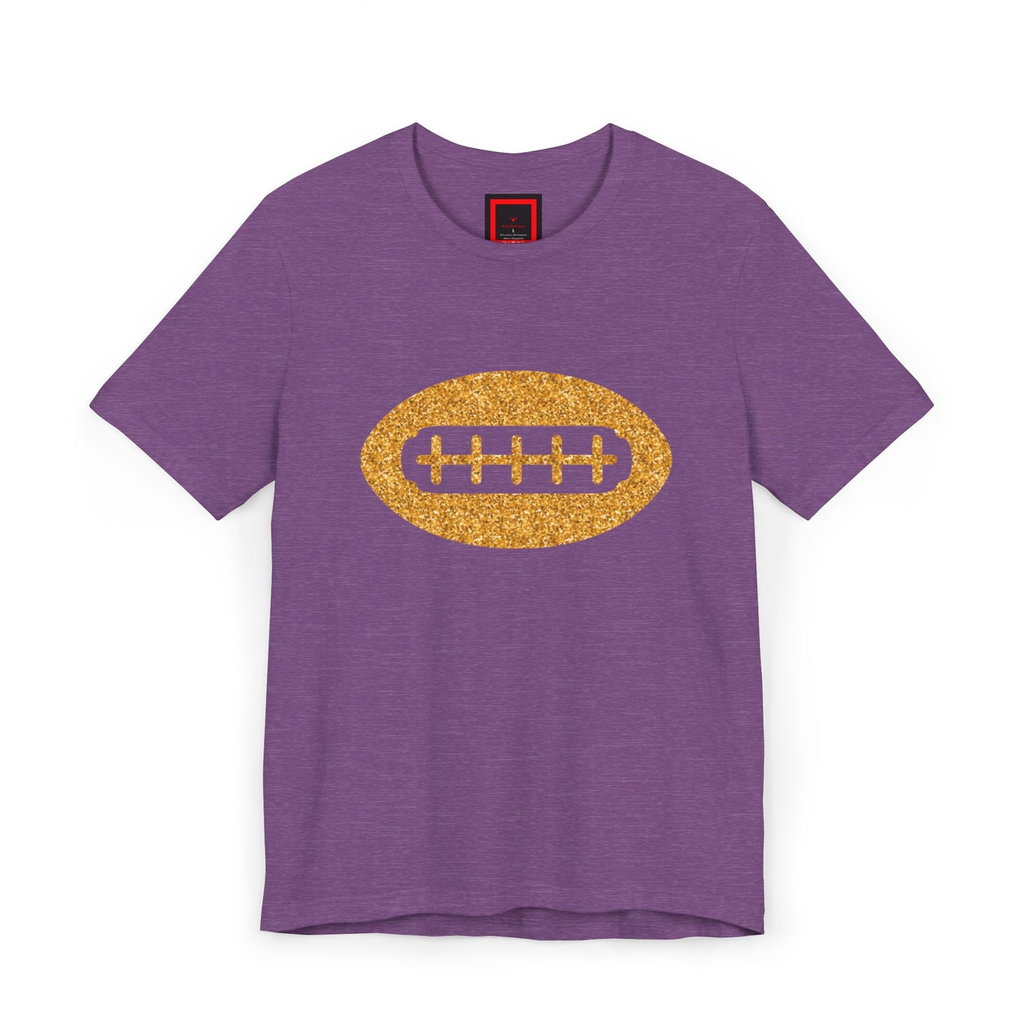 Glitter Football Game Day Shirt