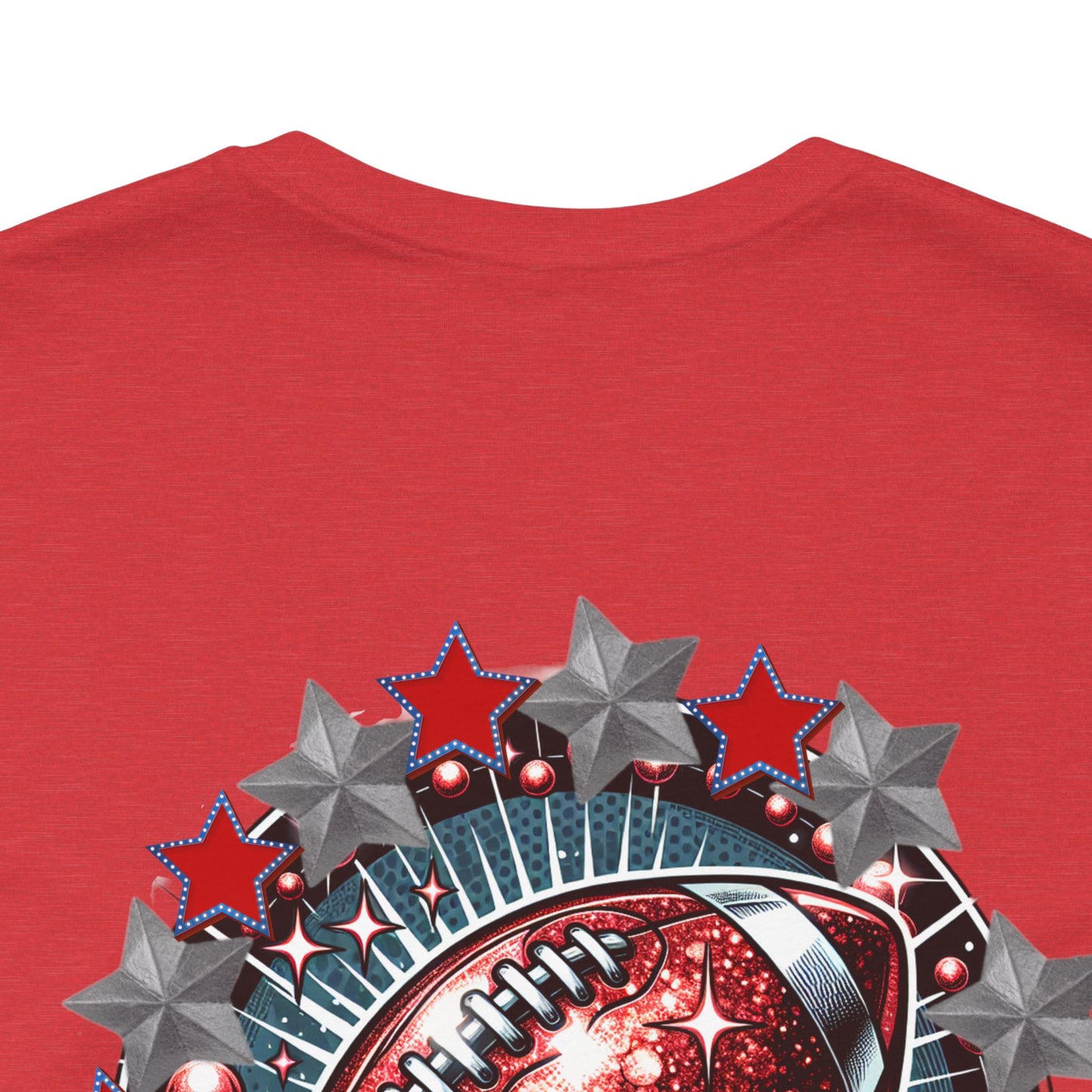 Football Vector Grey, Red, Black