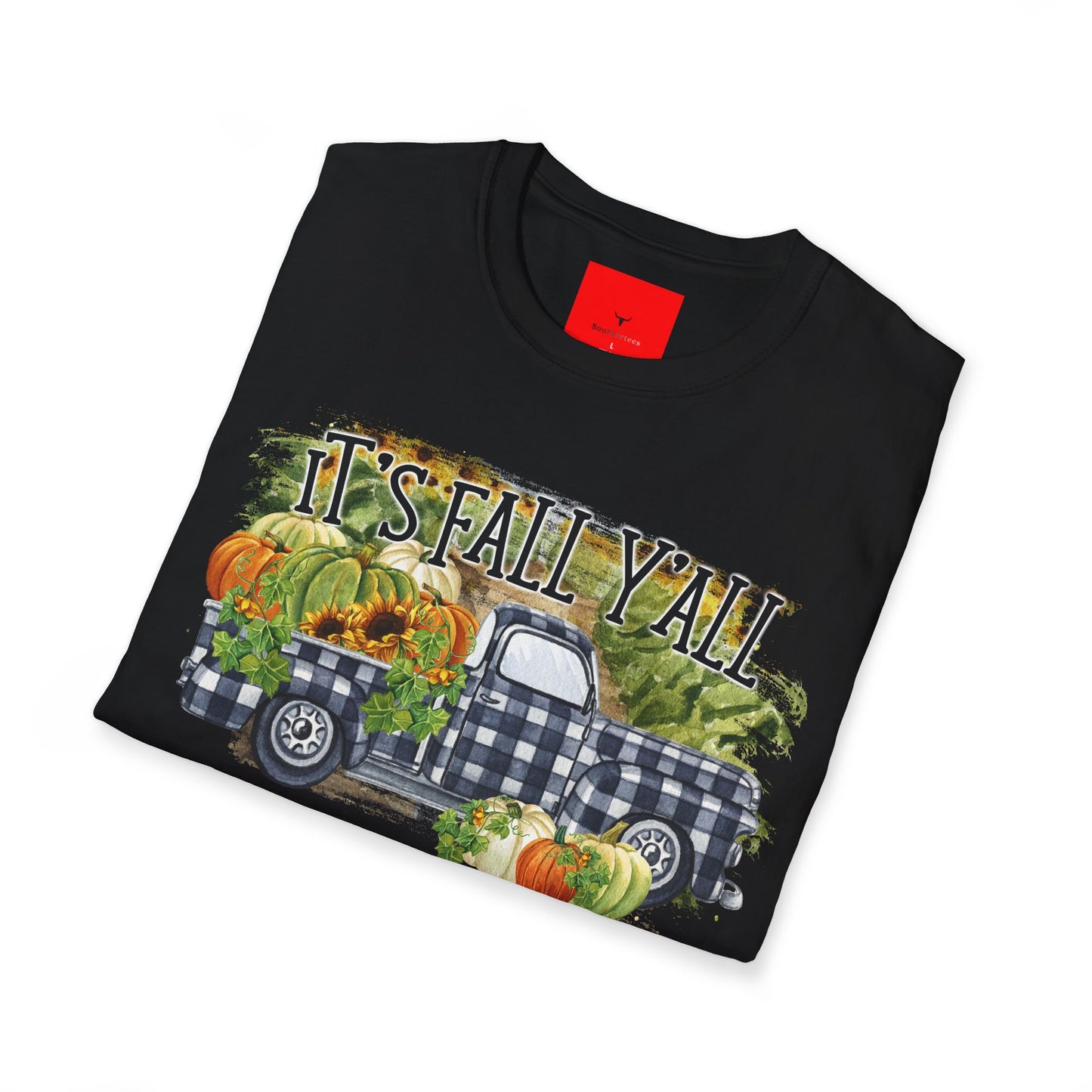 Fall Y'all Tee, Unisex Softstyle T-Shirt