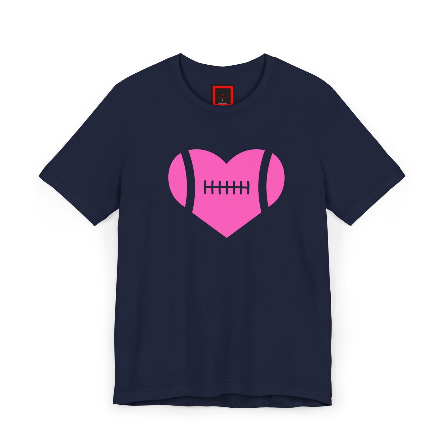 Football Heart Game Day Tee