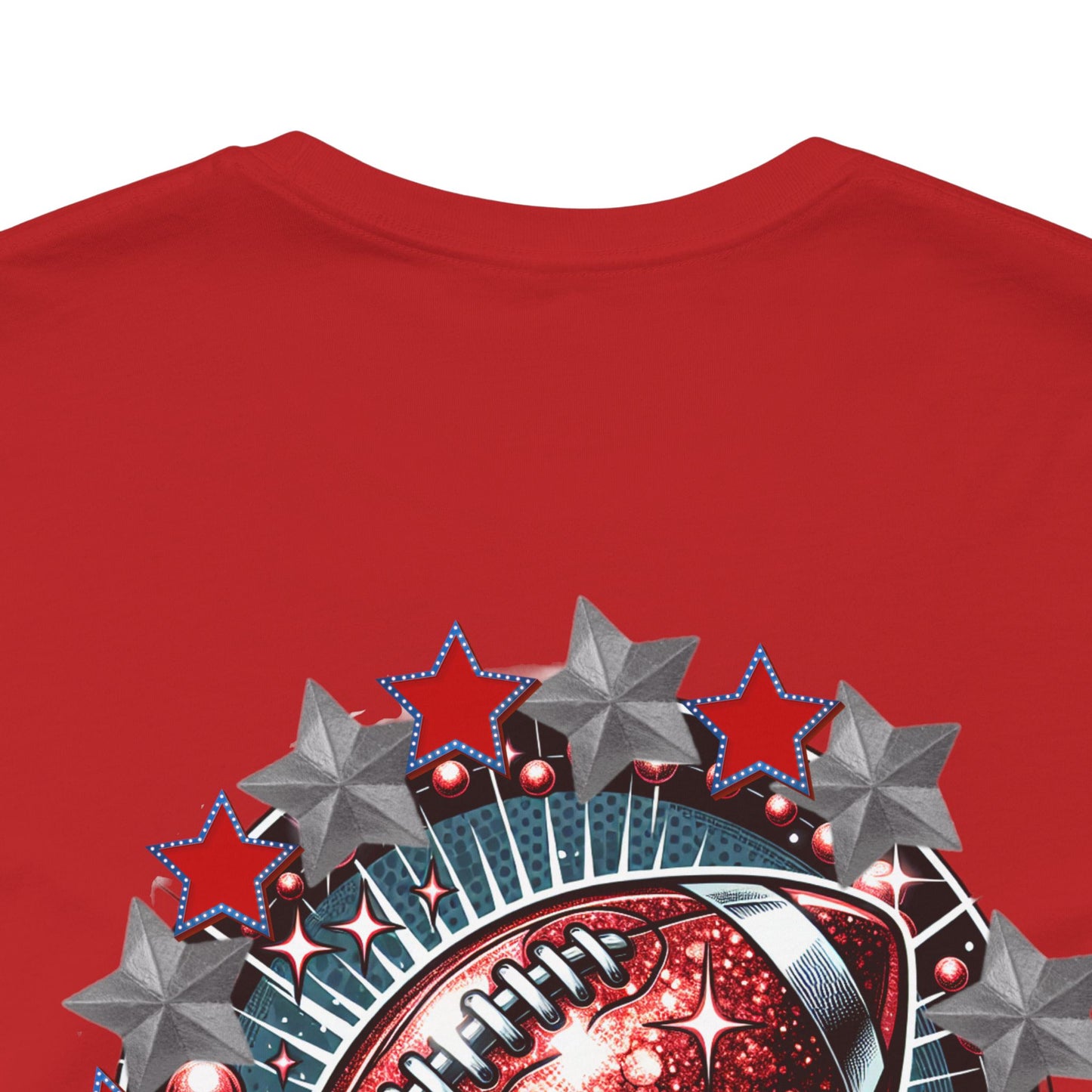 Football Vector Grey, Red, Black