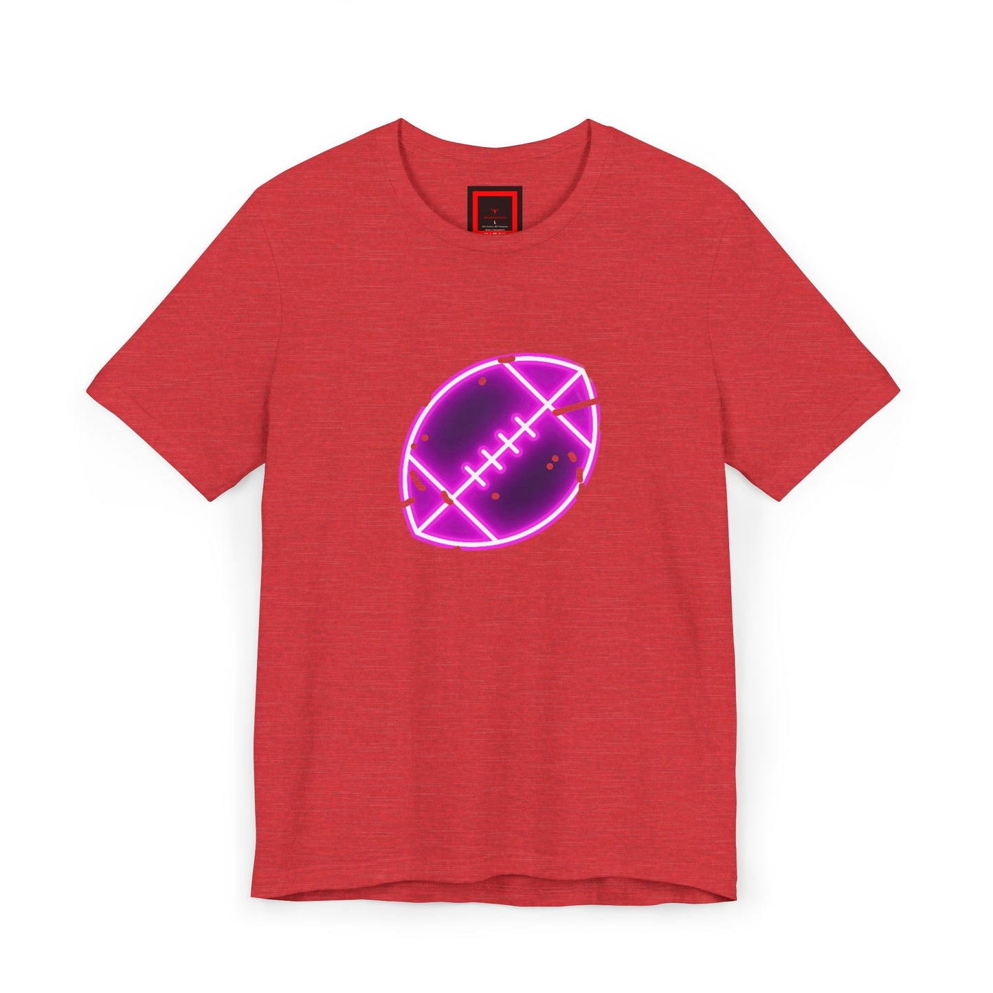 Neon 1980's Football Bling t-shirt, personalize it