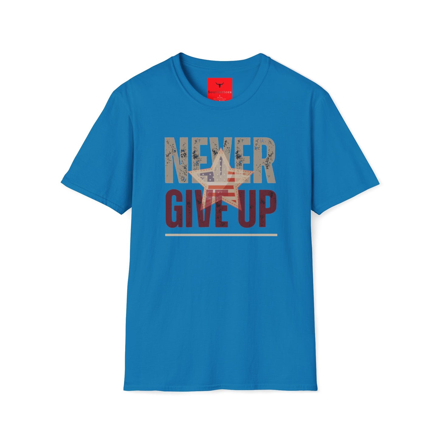 Never Give Up Patriot Shirt