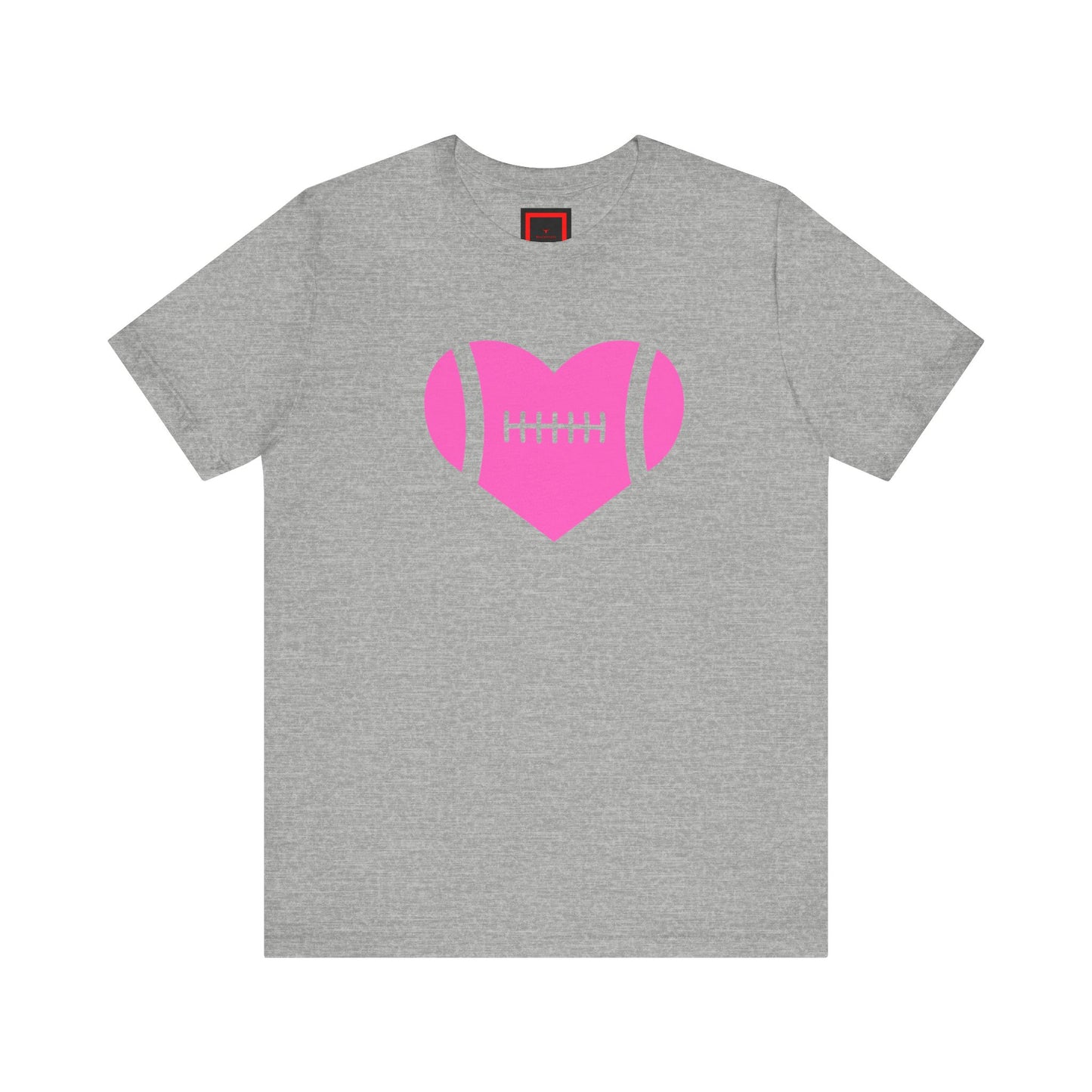 Football Heart Game Day Tee