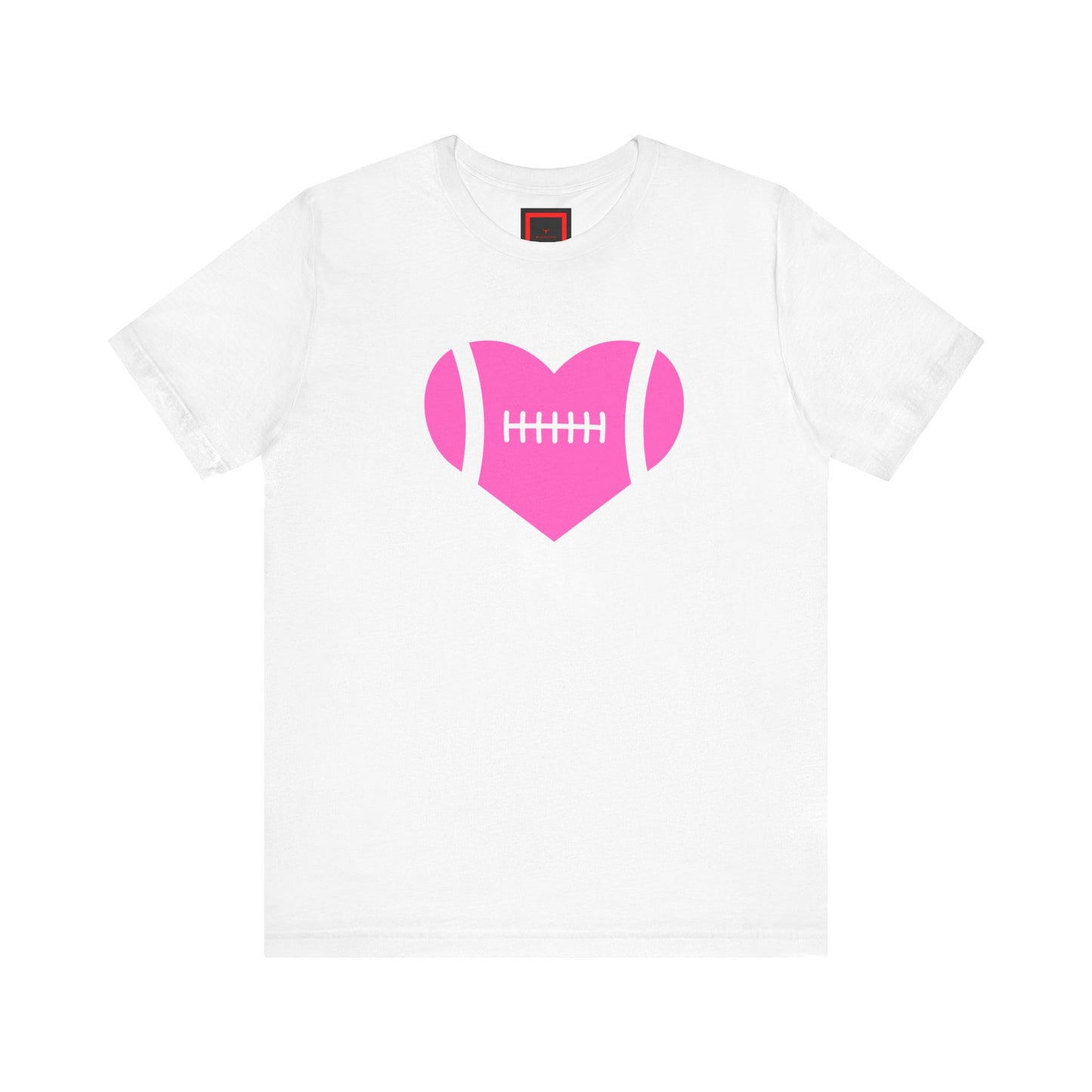 Football Heart Game Day Tee