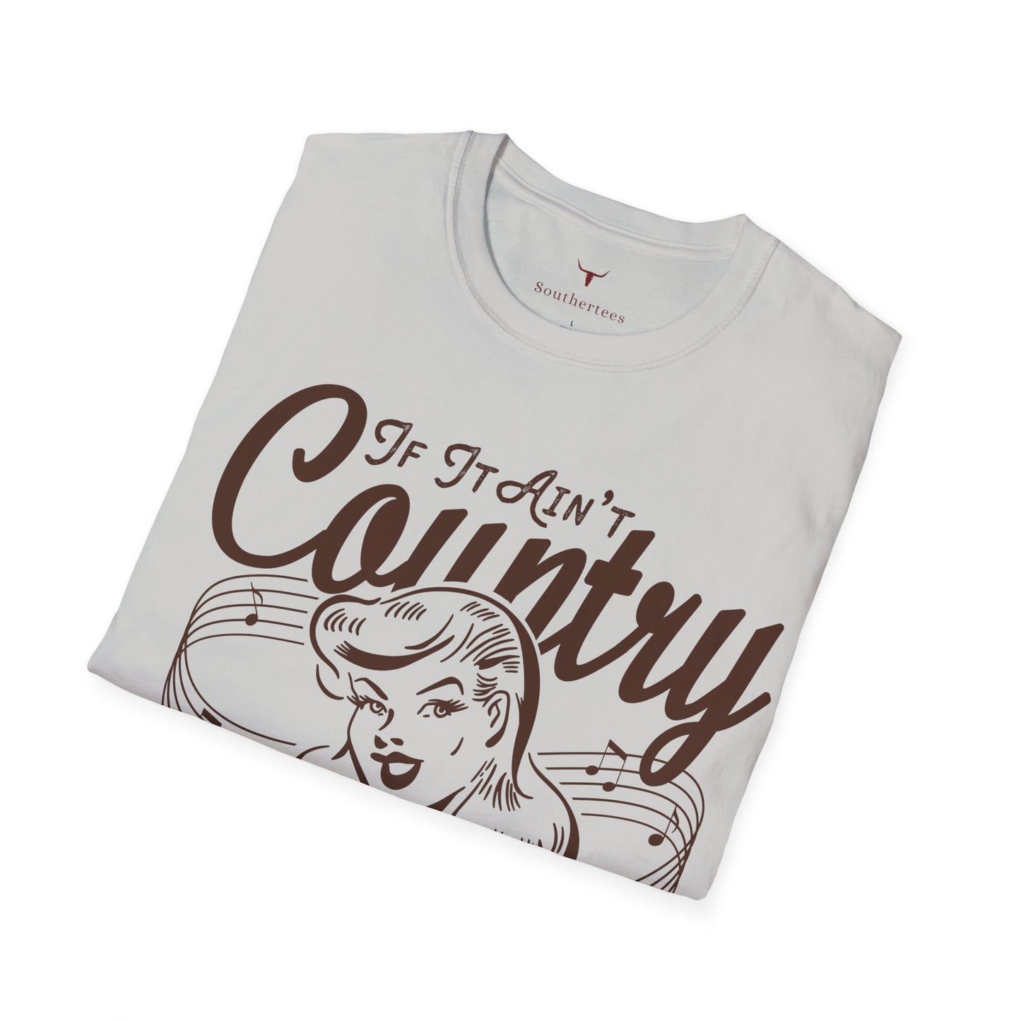 If it ain't Country T-shirt, Vintage Pin-Up 1950s style Woman - SoutherTees