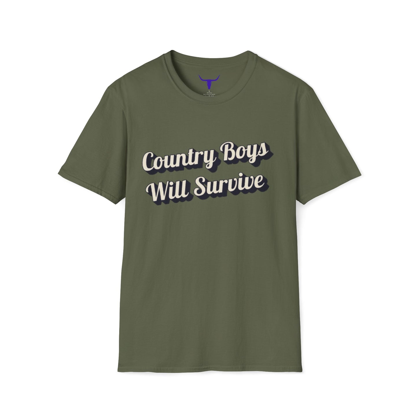 1. Country Boys Will Survive Tee