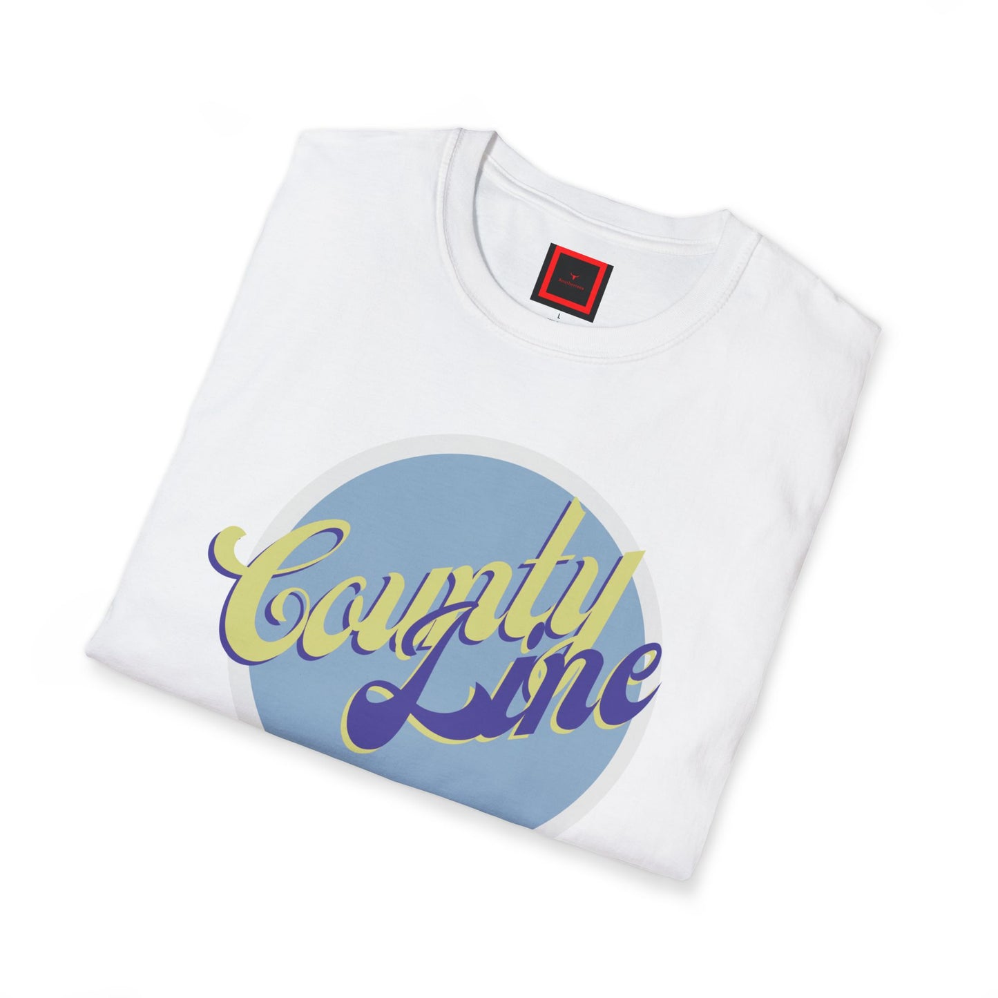 1 County Line Tee, Unisex Softstyle T-Shirt