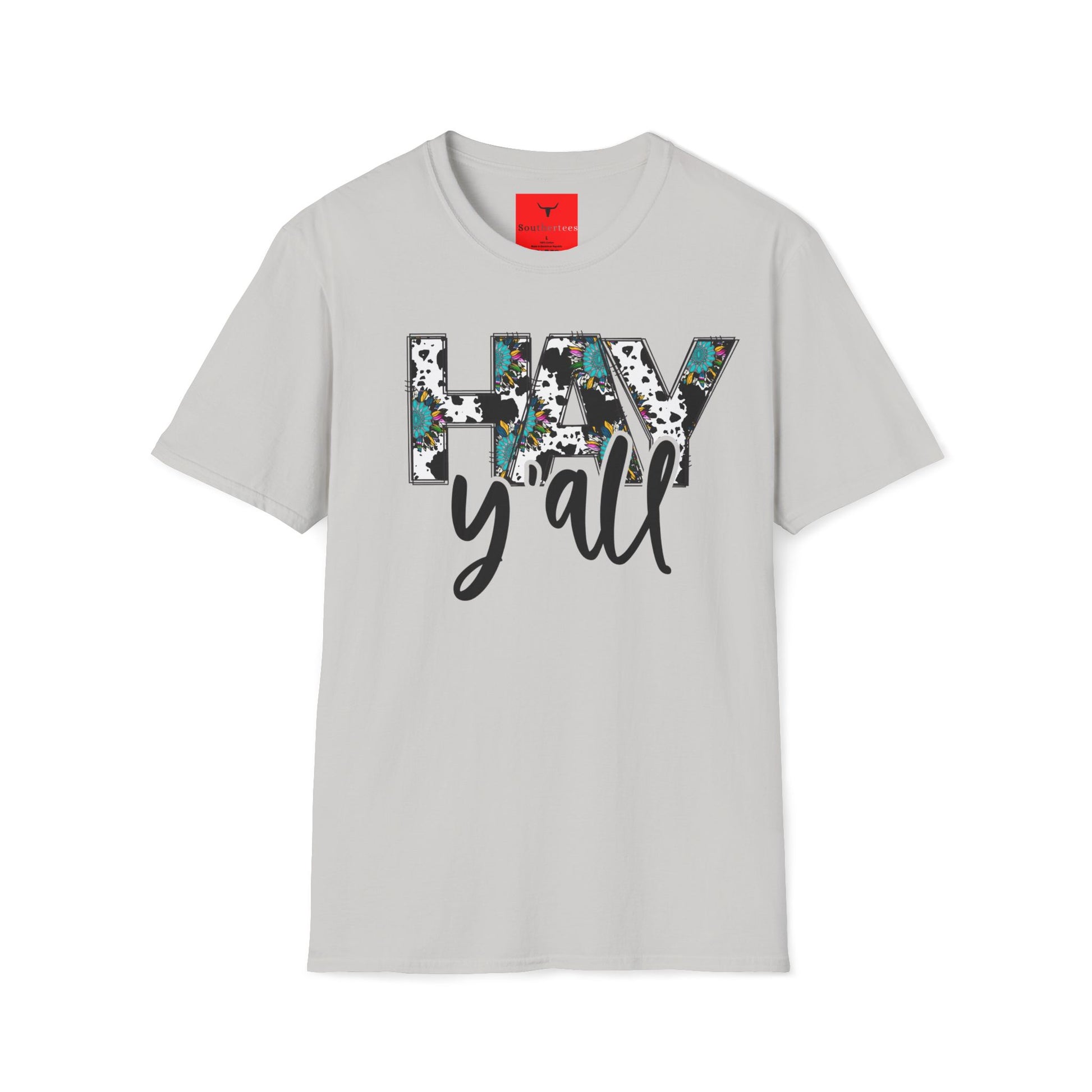 Hay Y'all Tee, ethical USA cotton T-shirt - SoutherTees