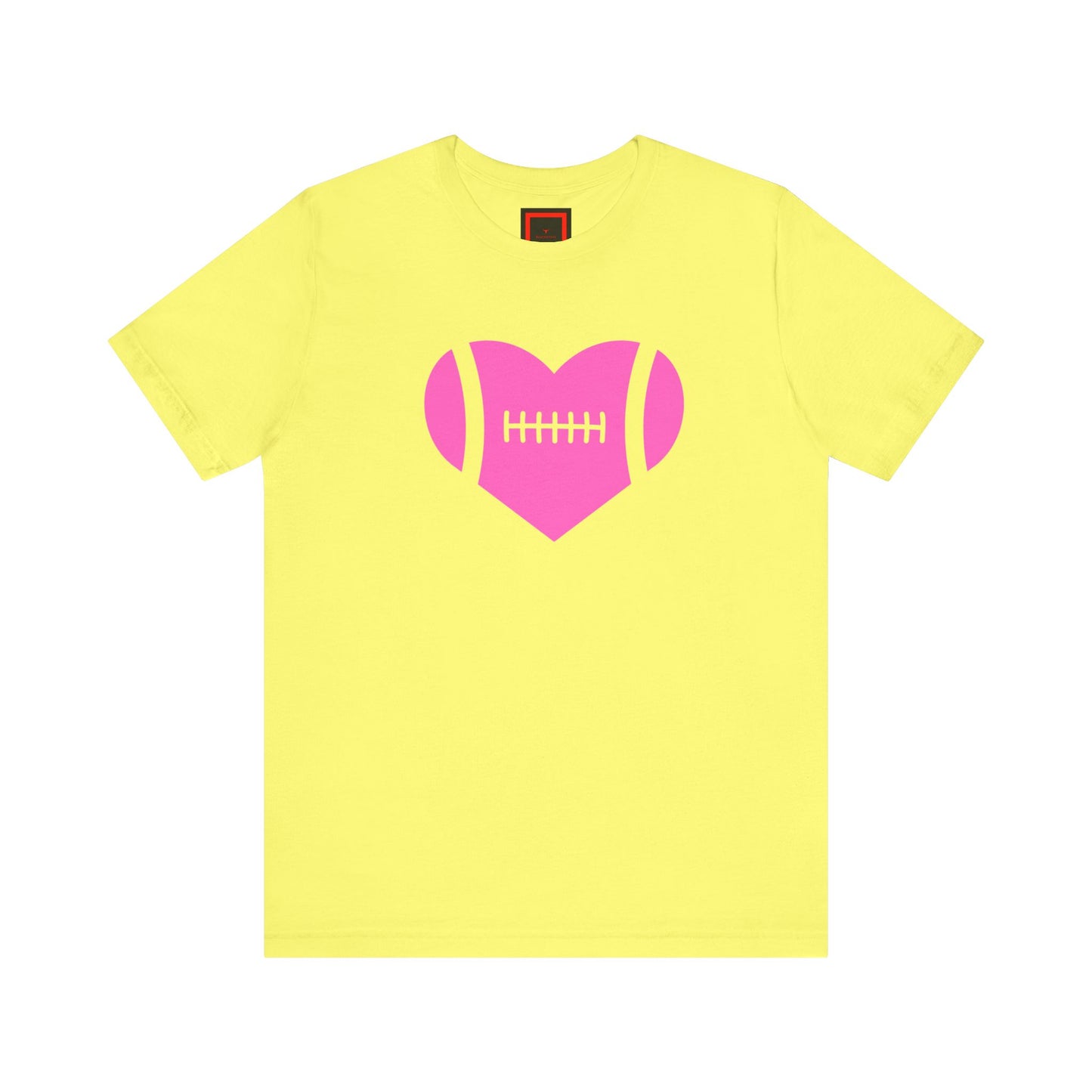 Football Heart Game Day Tee