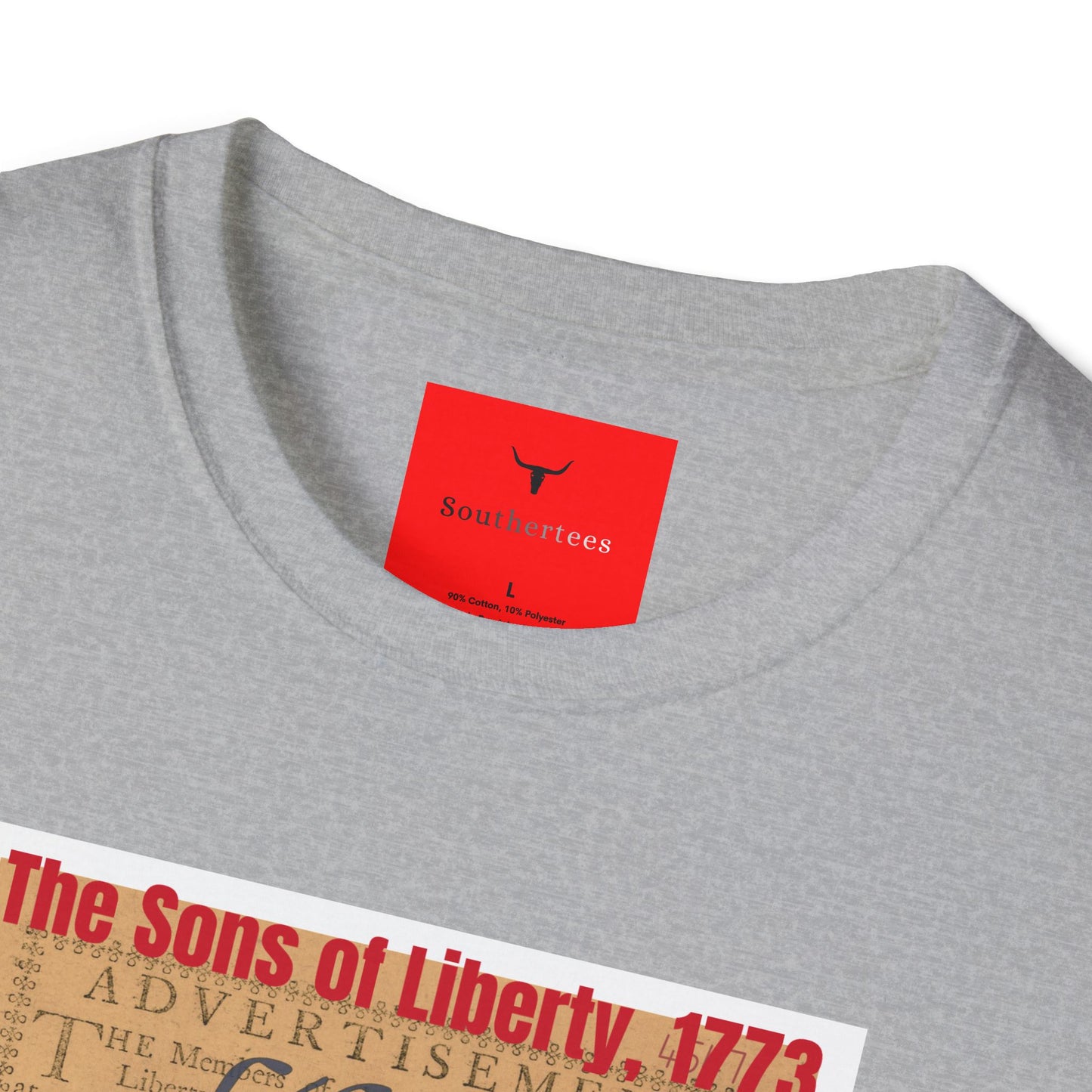 Sons of Liberty Tee,  Authentic Historical Tee, Patriot, American T-shirt