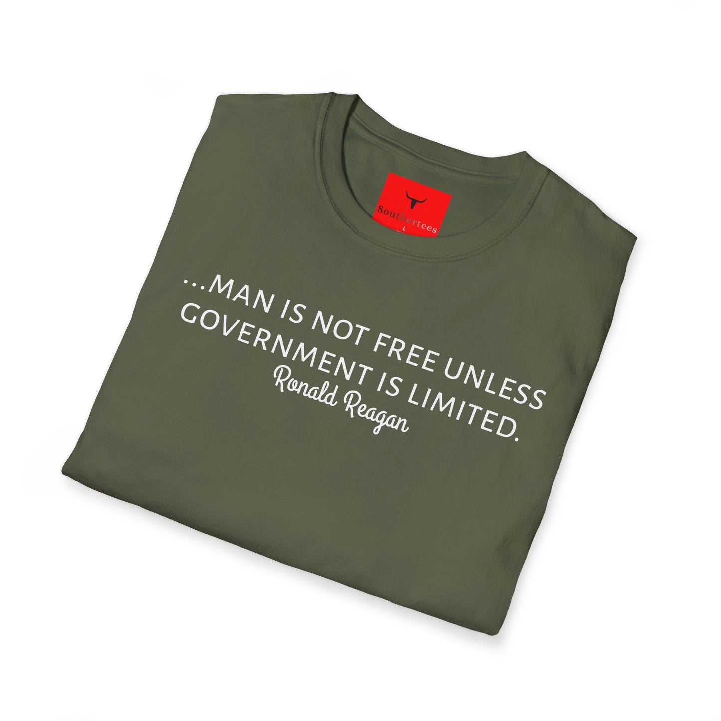 Man is not Free Tee, Reagan Farewell Address shirt