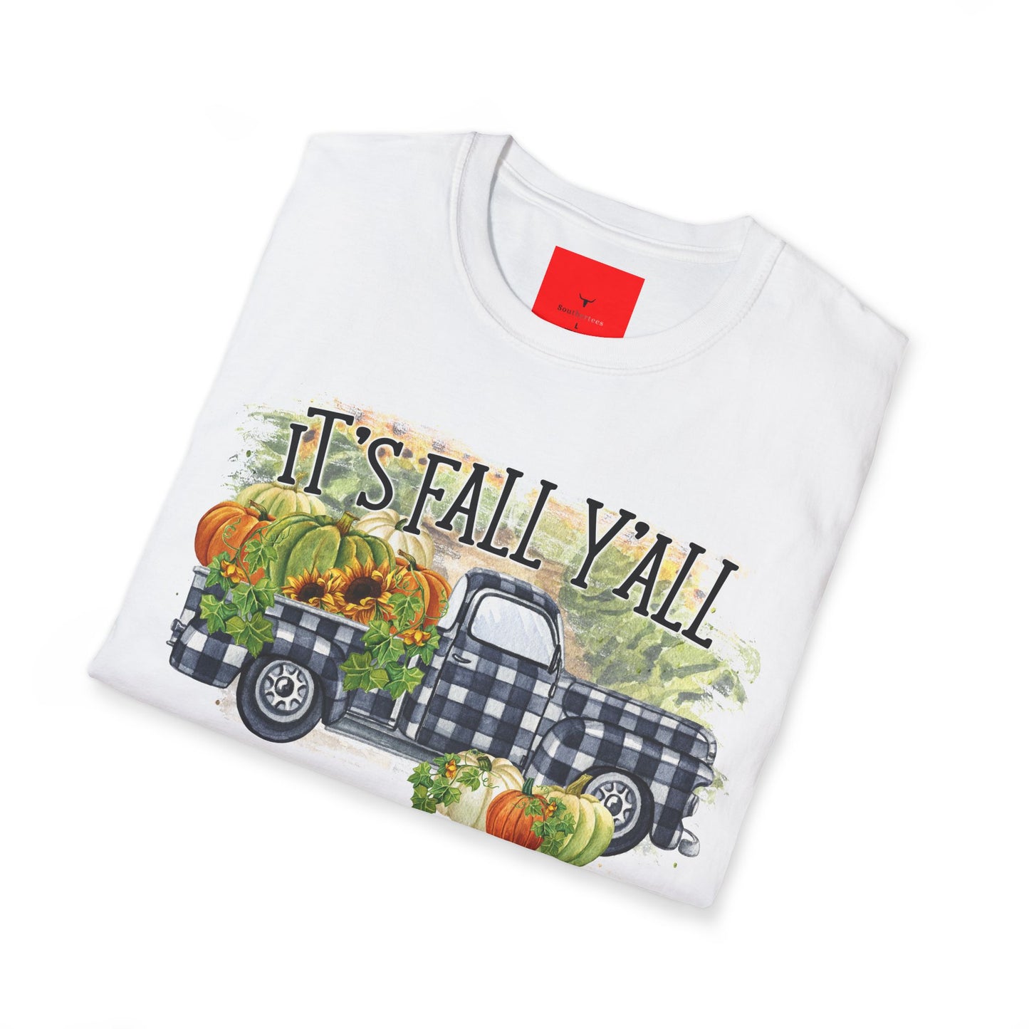 Fall Y'all Tee, Unisex Softstyle T-Shirt