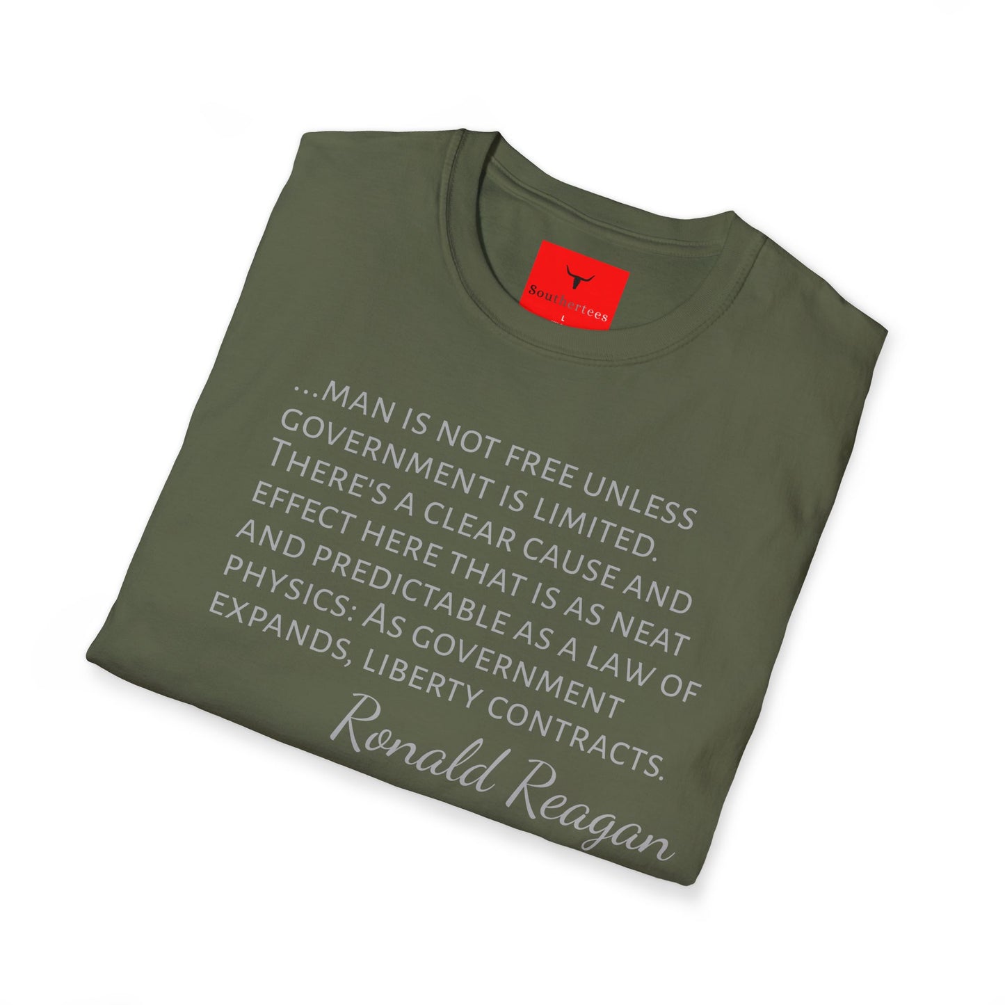 Reagan Farewell Address, Ethically Made, US Cotton T-shirt