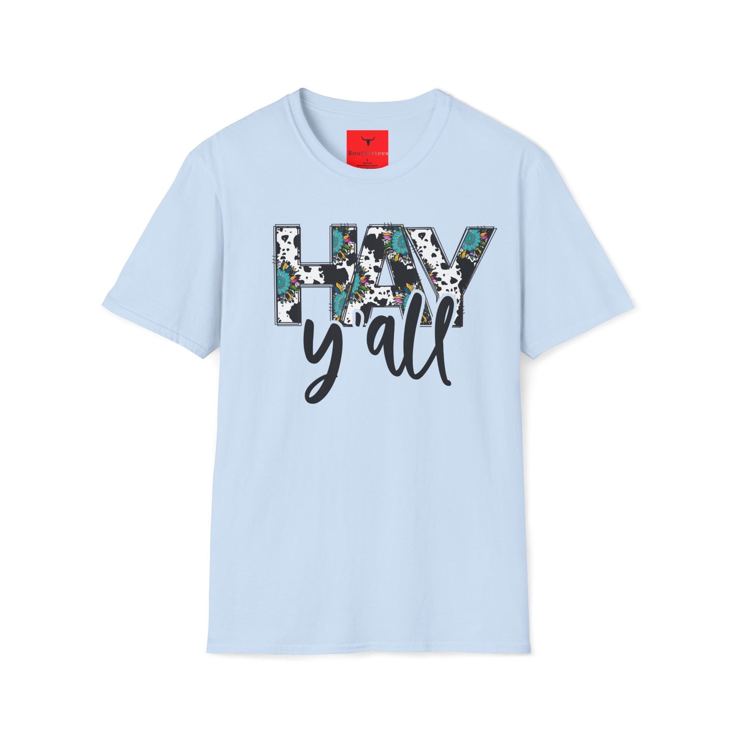 Hay Y'all Tee, ethical USA cotton T-shirt - SoutherTees