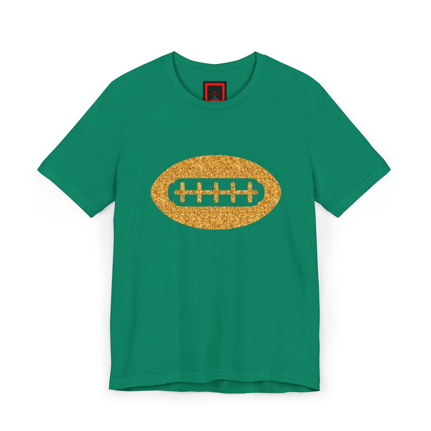 Glitter Football Game Day Shirt