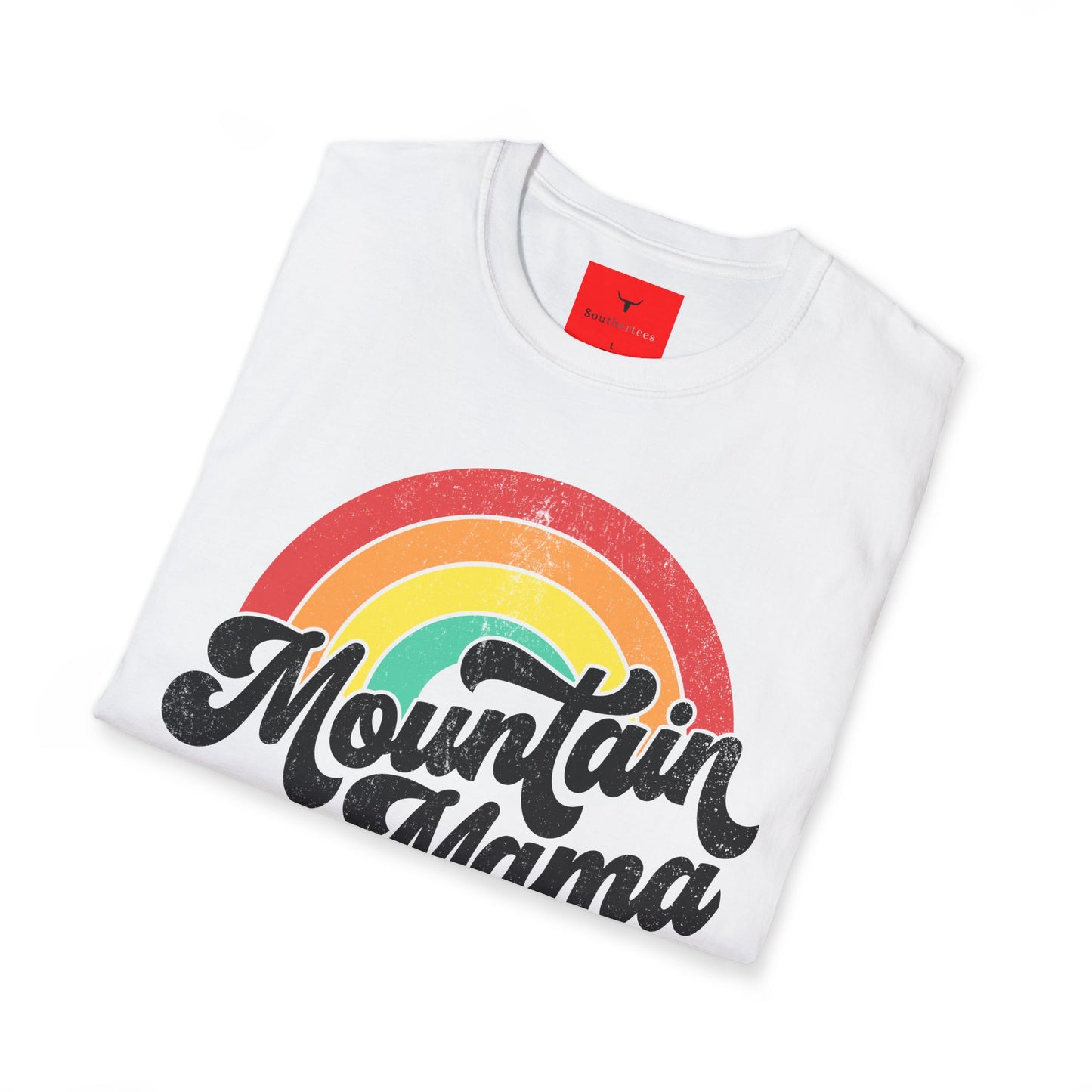 Vintage Mountain Mama Unisex T-Shirt - Ethically Grown in the USA