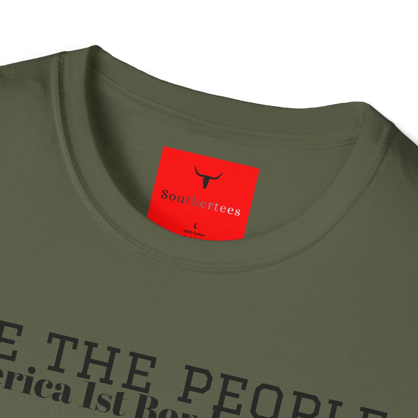 Patriot Collection,  We The People Tee, Ethically made US Cotton