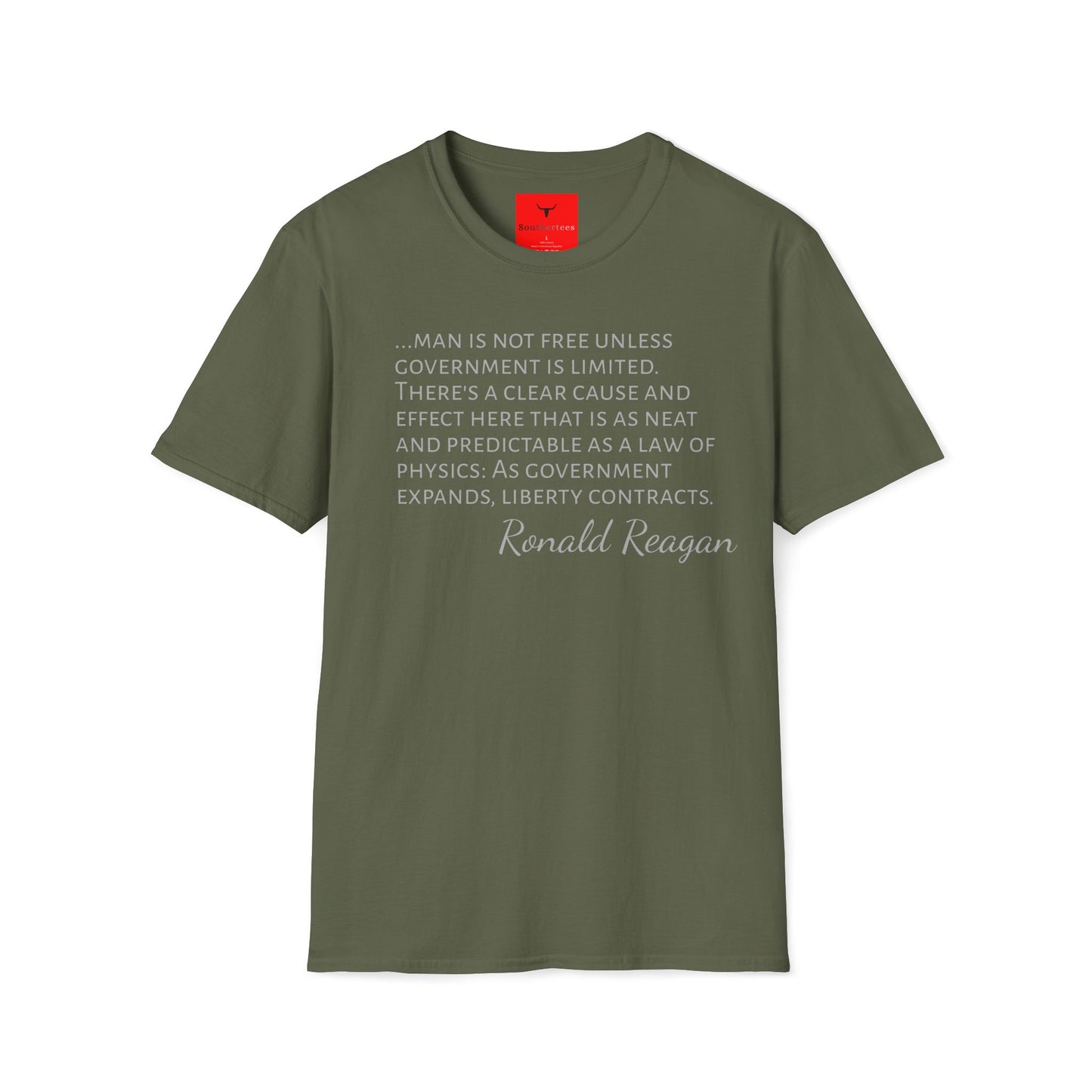 Reagan Farewell Address, Ethically Made, US Cotton T-shirt