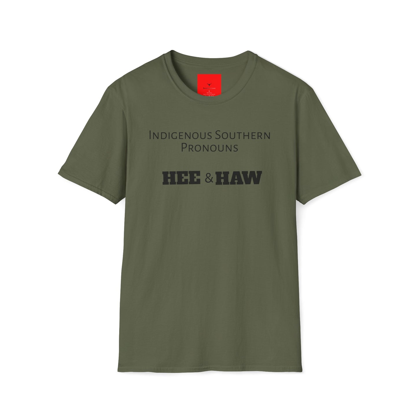 HEE HAW TEE, Unisex Softstyle T-Shirt