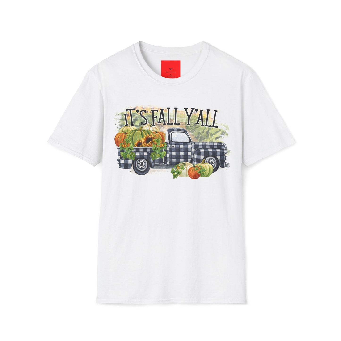 Fall Y'all Tee, Unisex Softstyle T-Shirt