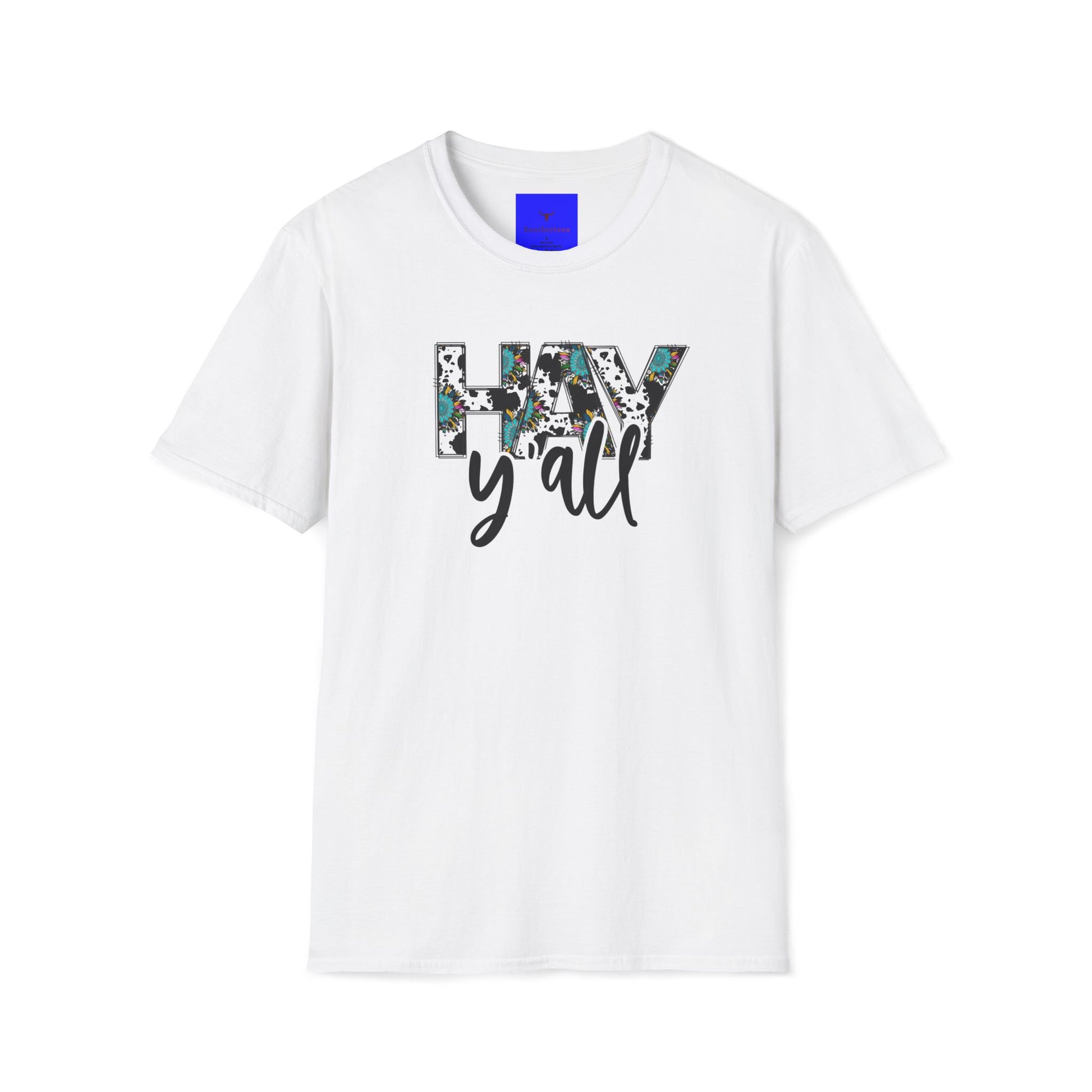 A Hay Y'all Tee,  Unisex Softstyle T-Shirt - SoutherTees