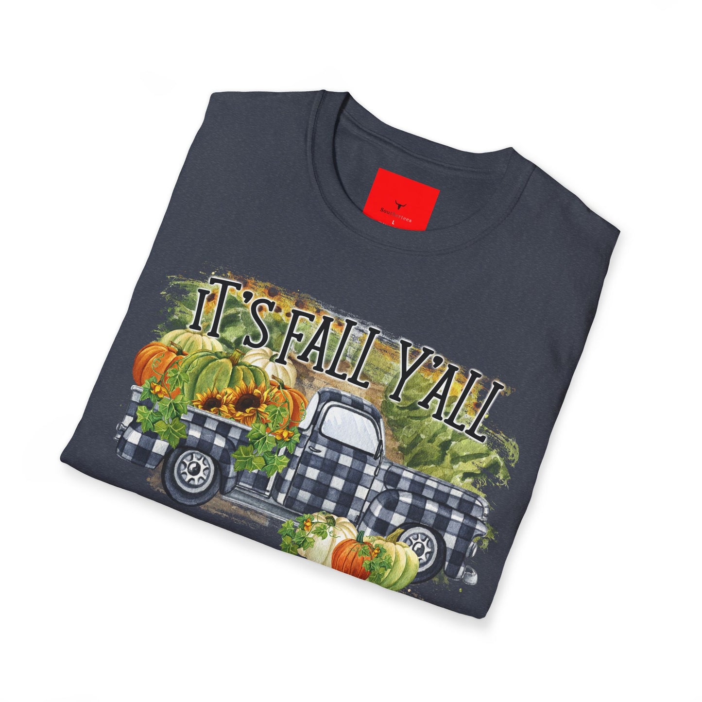 Fall Y'all Tee, Unisex Softstyle T-Shirt