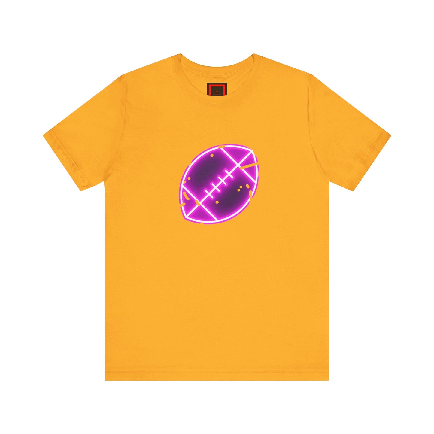 Neon 1980's Football Bling t-shirt, personalize it