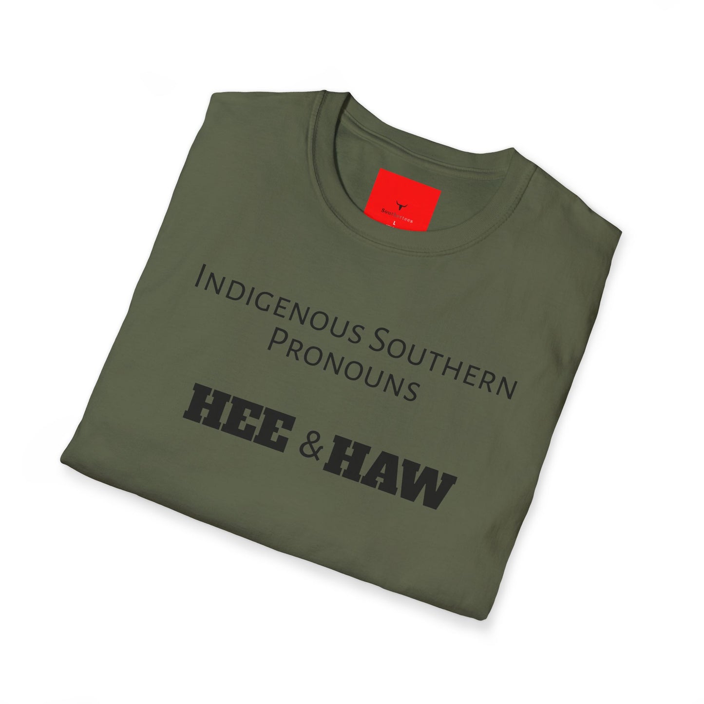 HEE HAW TEE, Unisex Softstyle T-Shirt